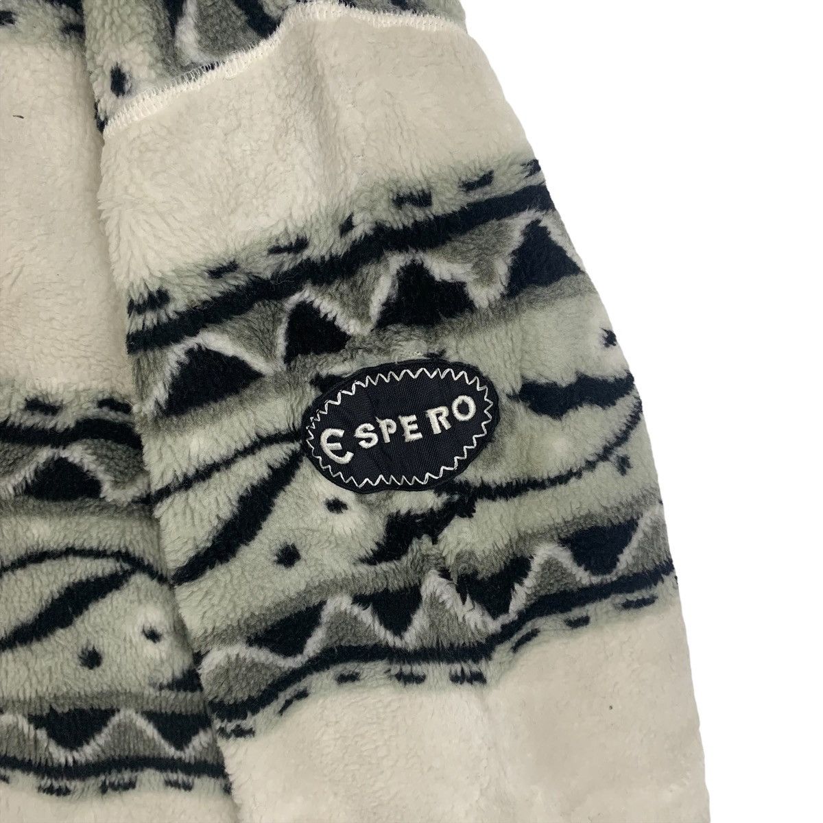 Vintage ESPERO Outdoor Sportswear Art Design Fleece Pullover Jumper Size US L / EU 52-54 / 3 - 8 Thumbnail