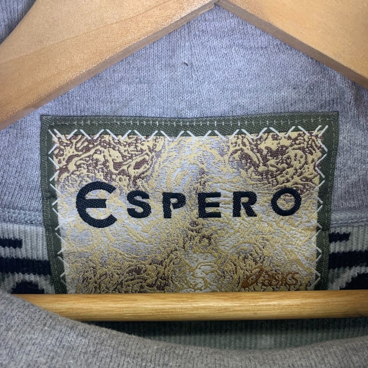 Vintage ESPERO Outdoor Sportswear Art Design Fleece Pullover Jumper Size US L / EU 52-54 / 3 - 5 Thumbnail