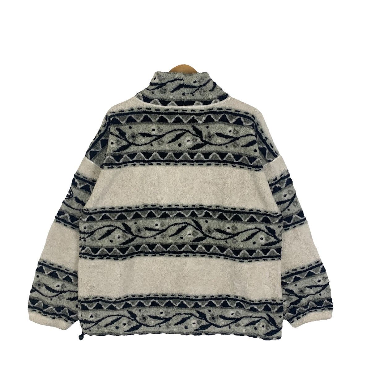 Vintage ESPERO Outdoor Sportswear Art Design Fleece Pullover Jumper Size US L / EU 52-54 / 3 - 2 Thumbnail