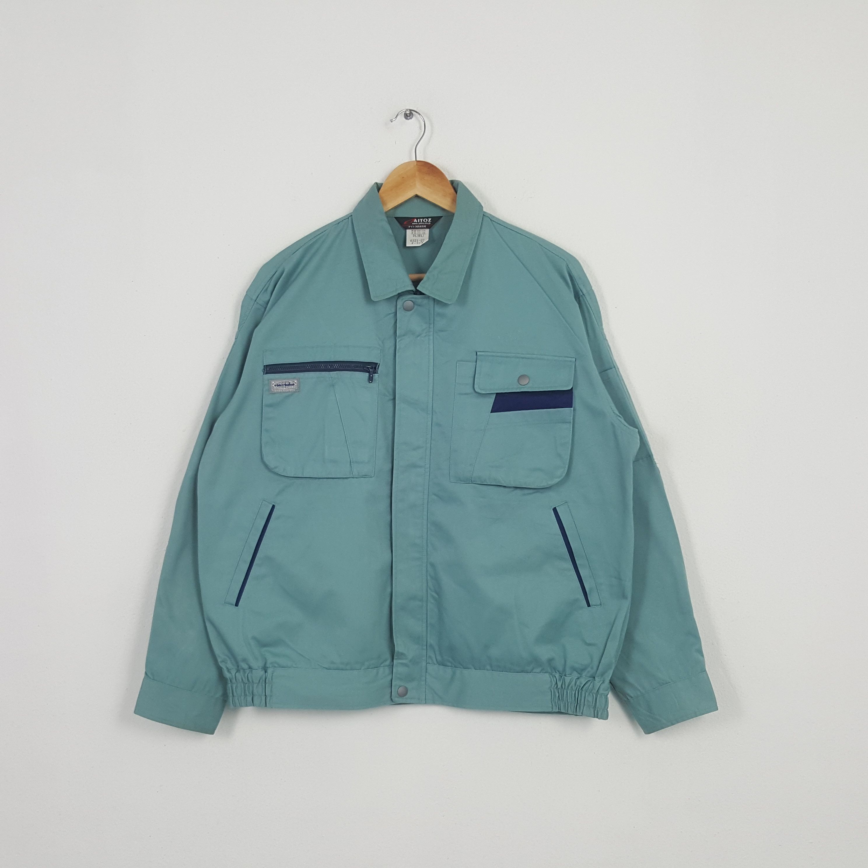 Japanese Brand × Uniform Wares × Vintage Vintage Racing Development TRD Custom art Worker Jacket Size US L / EU 52-54 / 3 - 3 Thumbnail