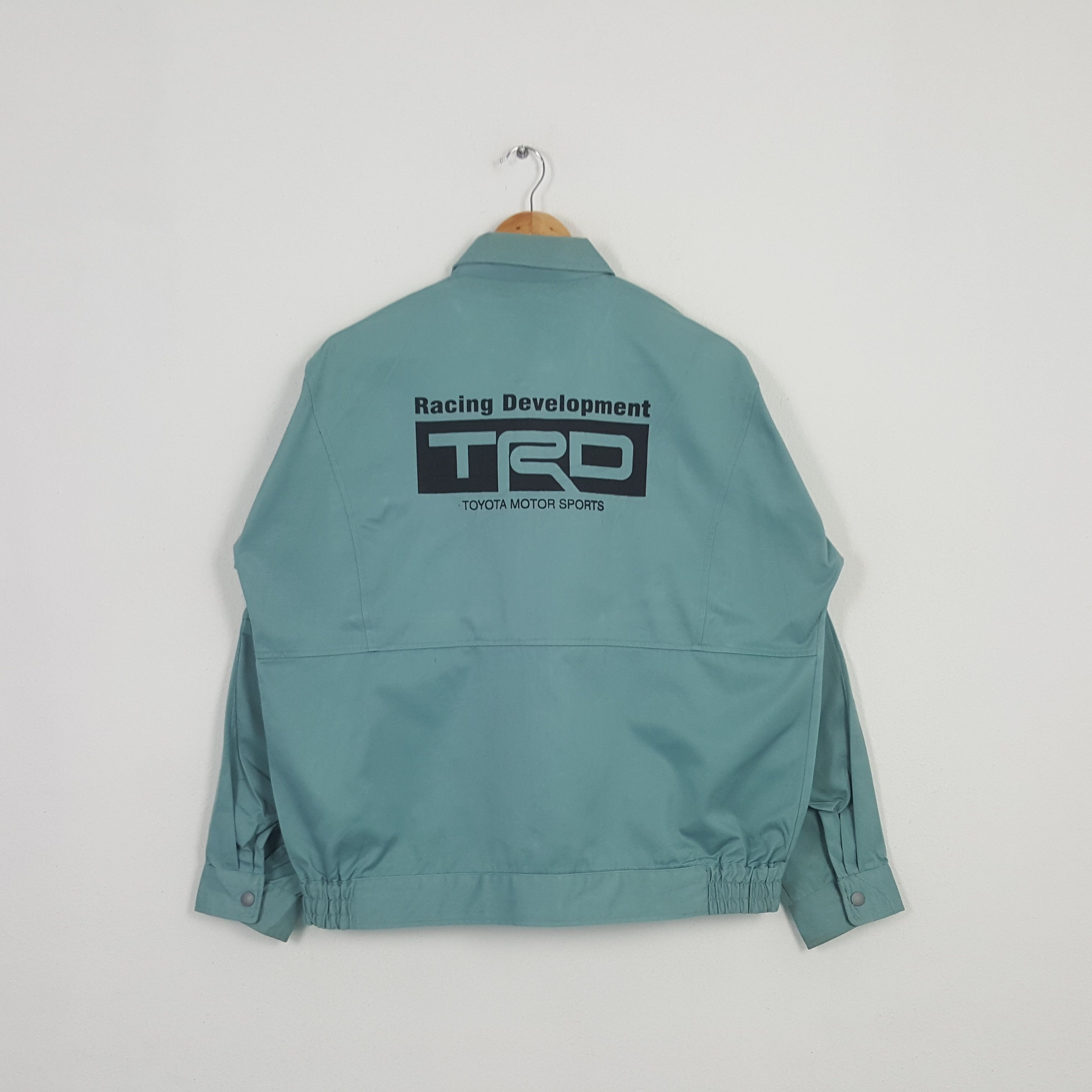 Japanese Brand × Uniform Wares × Vintage Vintage Racing Development TRD Custom art Worker Jacket Size US L / EU 52-54 / 3 - 1 Thumbnail