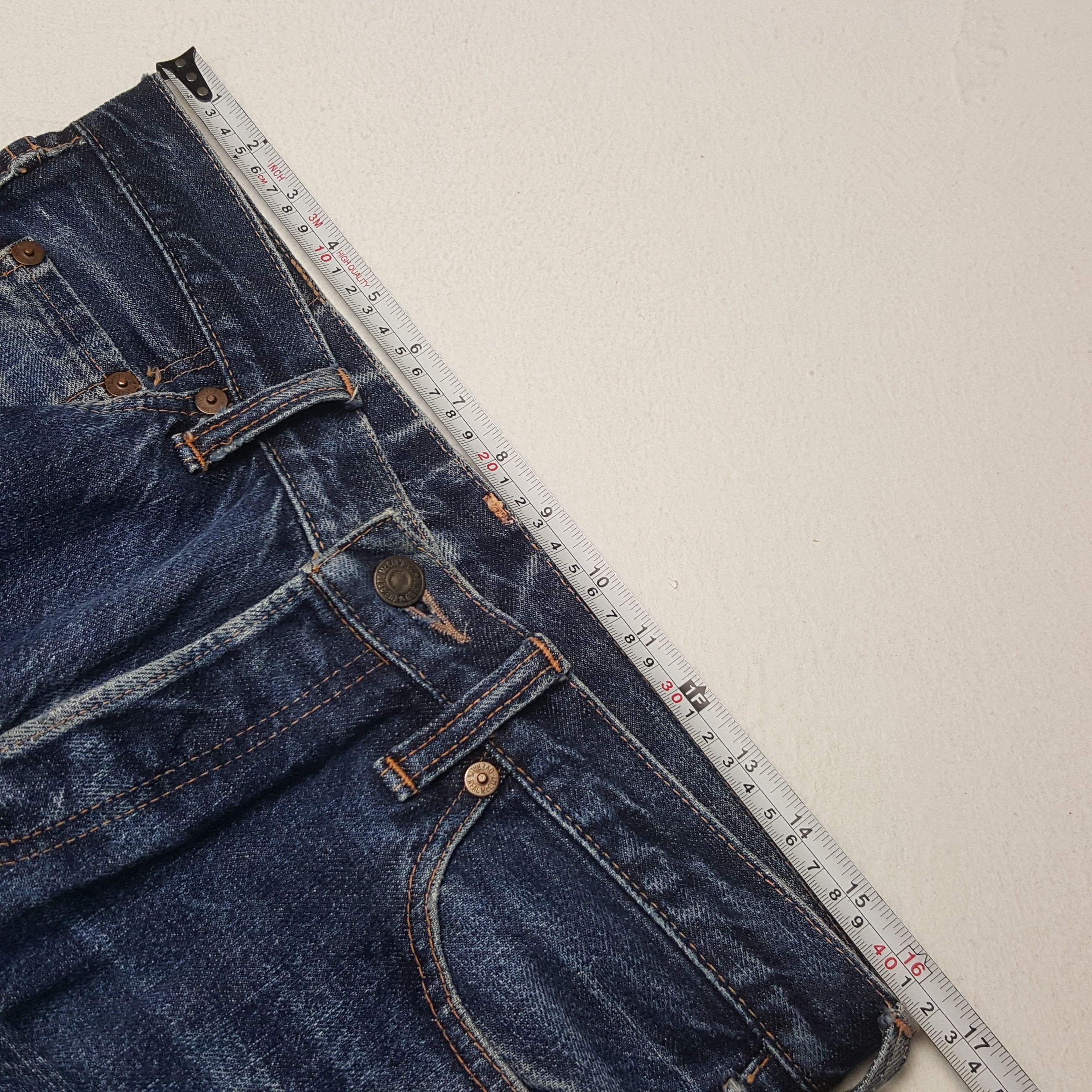 Japanese Brand × The Real McCoy's × Vintage Vintage Real McCoy's Japanese Brand Redline Denim Jeans Size US 33 - 7 Thumbnail