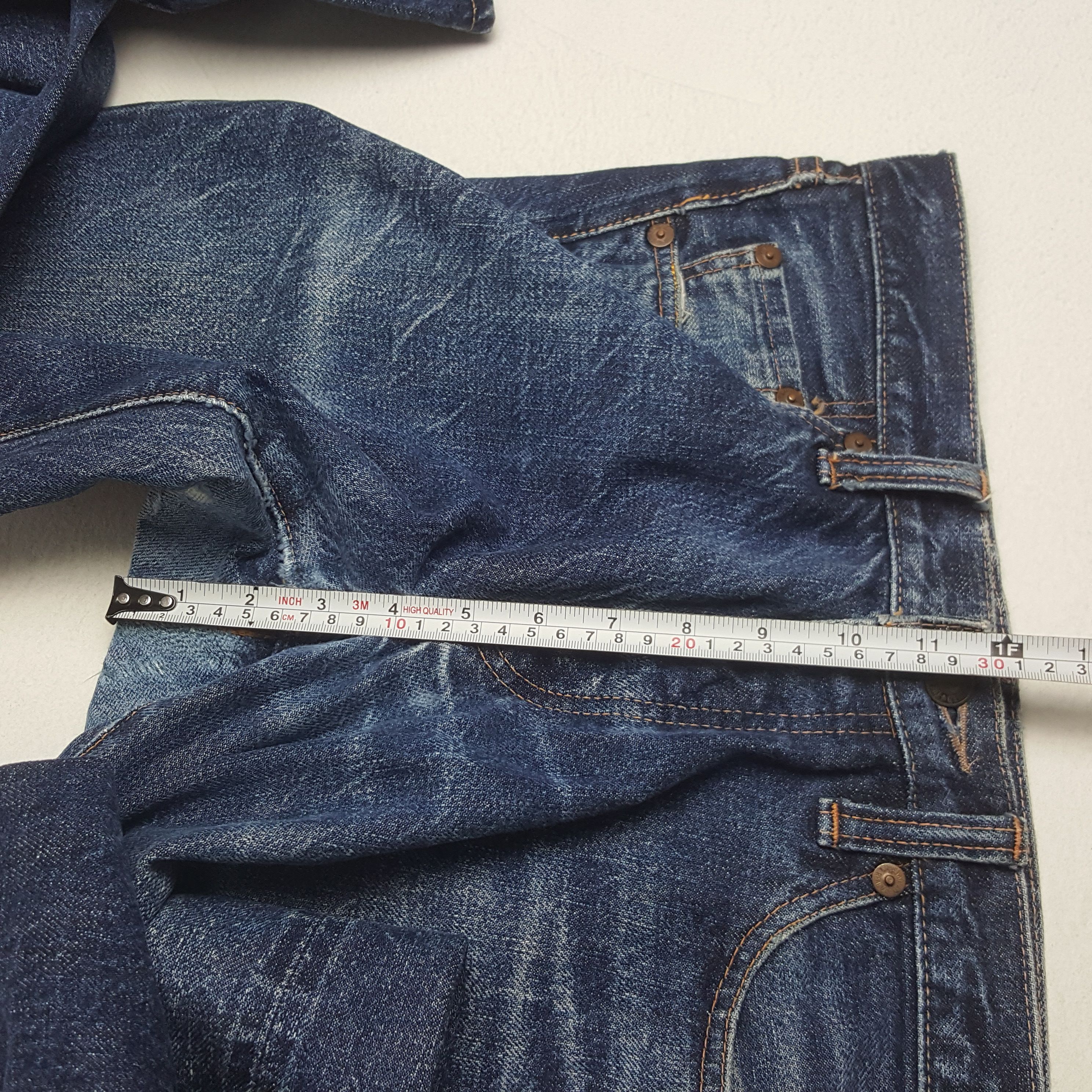 Japanese Brand × The Real McCoy's × Vintage Vintage Real McCoy's Japanese Brand Redline Denim Jeans Size US 33 - 8 Thumbnail