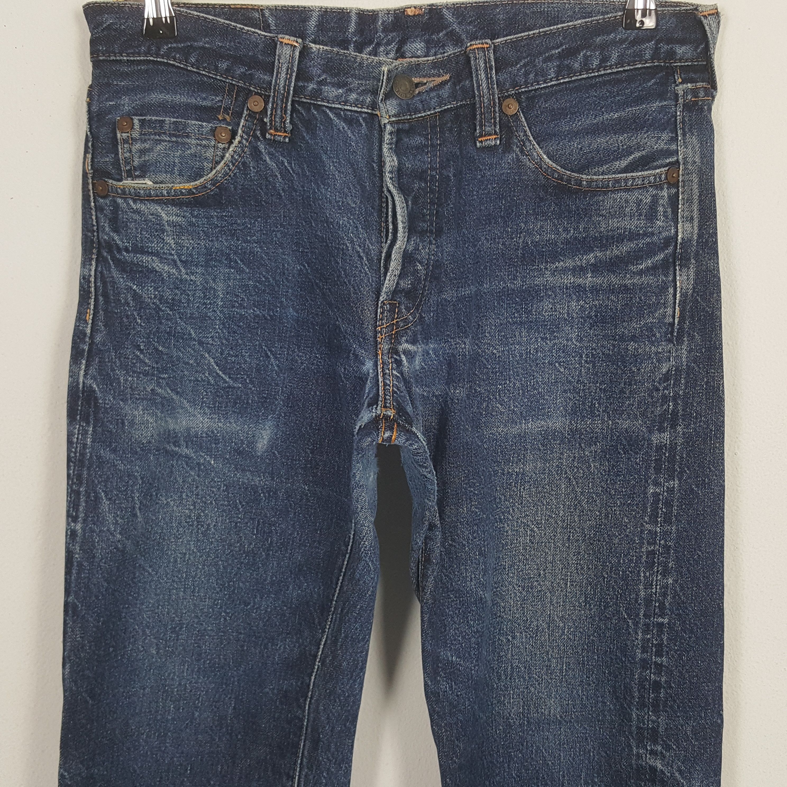Japanese Brand × The Real McCoy's × Vintage Vintage Real McCoy's Japanese Brand Redline Denim Jeans Size US 33 - 2 Thumbnail