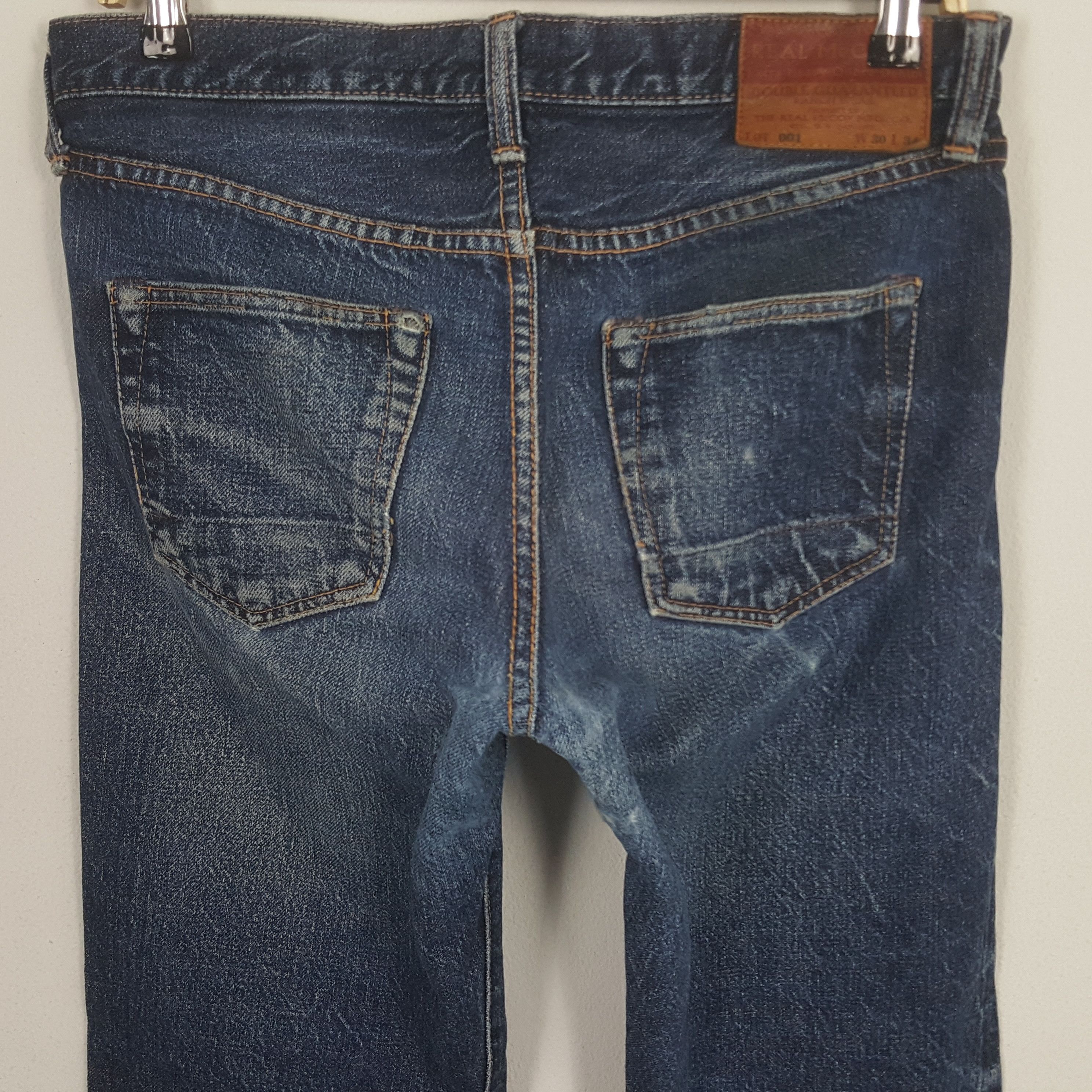 Japanese Brand × The Real McCoy's × Vintage Vintage Real McCoy's Japanese Brand Redline Denim Jeans Size US 33 - 5 Thumbnail