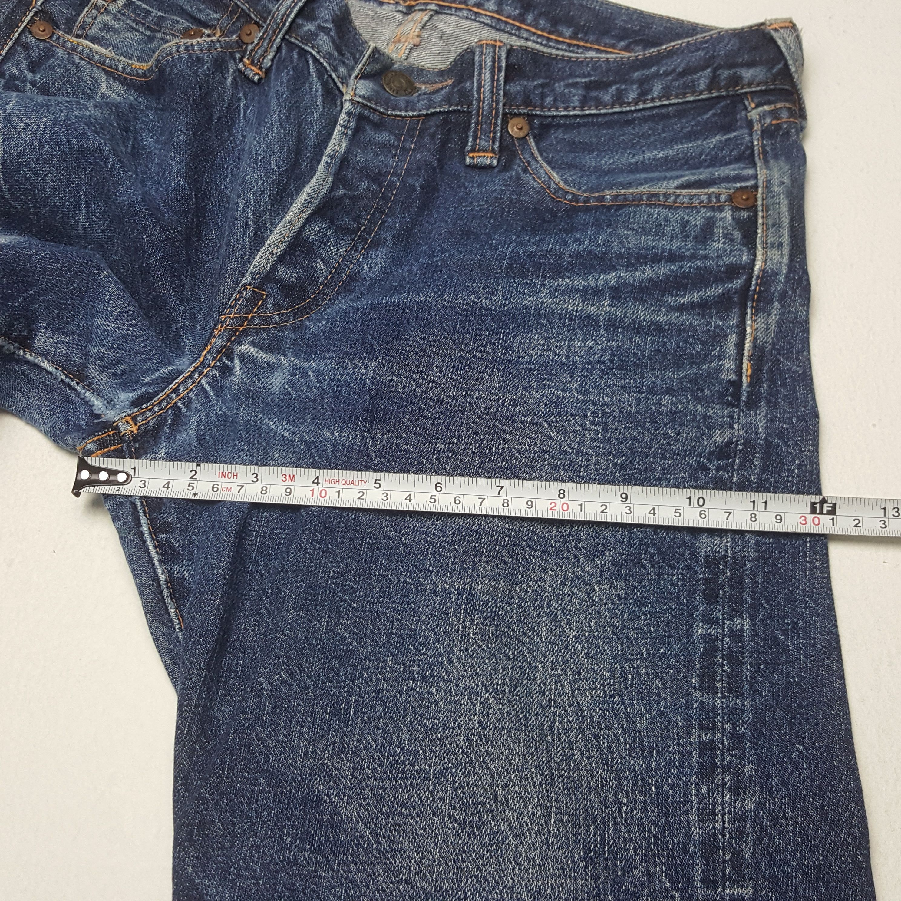 Japanese Brand × The Real McCoy's × Vintage Vintage Real McCoy's Japanese Brand Redline Denim Jeans Size US 33 - 9 Thumbnail