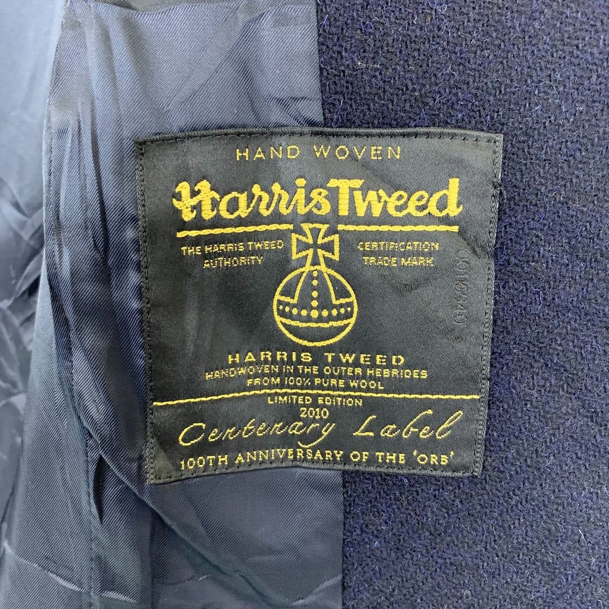 Harris Tweed HARRIS TWEED Hand Woven 100 Anniversary Wool Coat Jacket Size S / US 4 / IT 40 - 5 Thumbnail