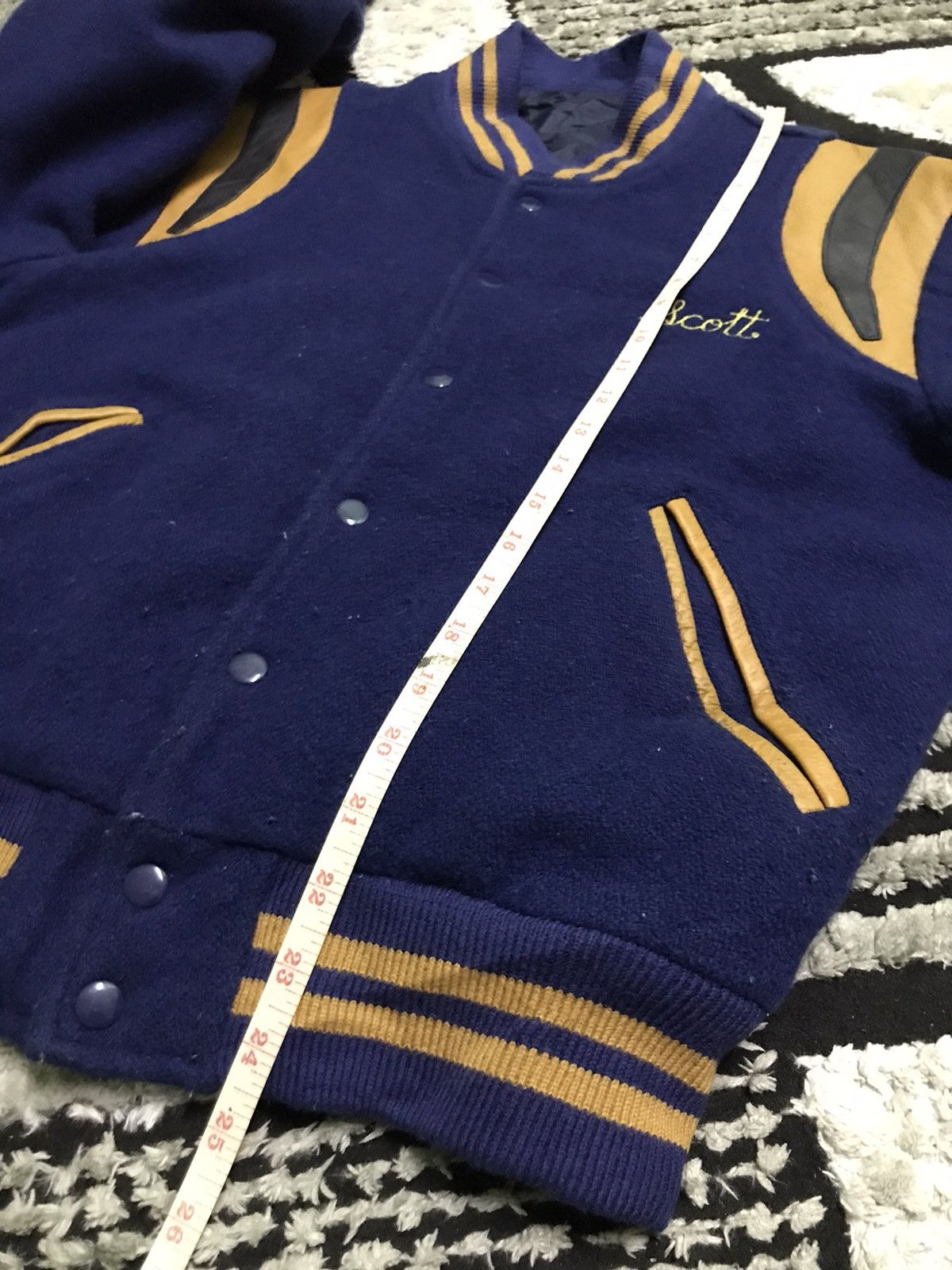 Vintage 1980 Ohio special Olympics wool varsity jacket Size US M / EU 48-50 / 2 - 8 Thumbnail