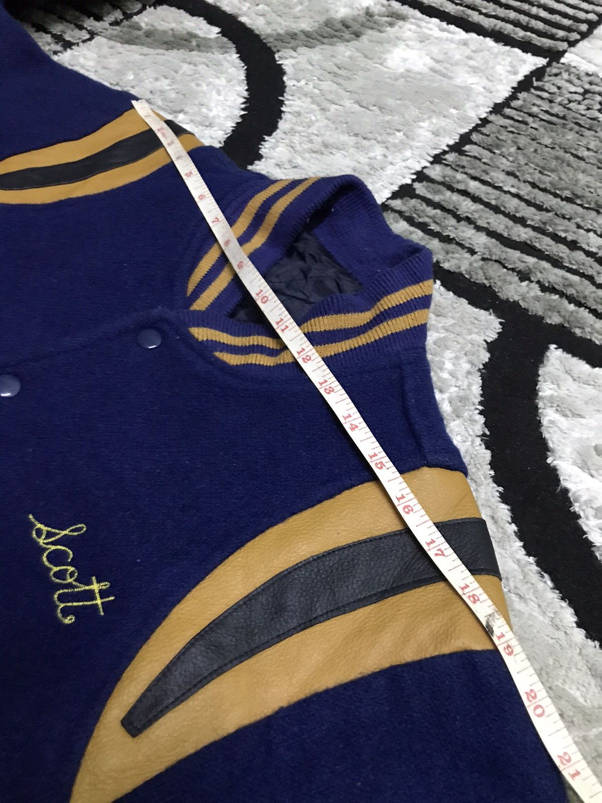 Vintage 1980 Ohio special Olympics wool varsity jacket Size US M / EU 48-50 / 2 - 9 Thumbnail
