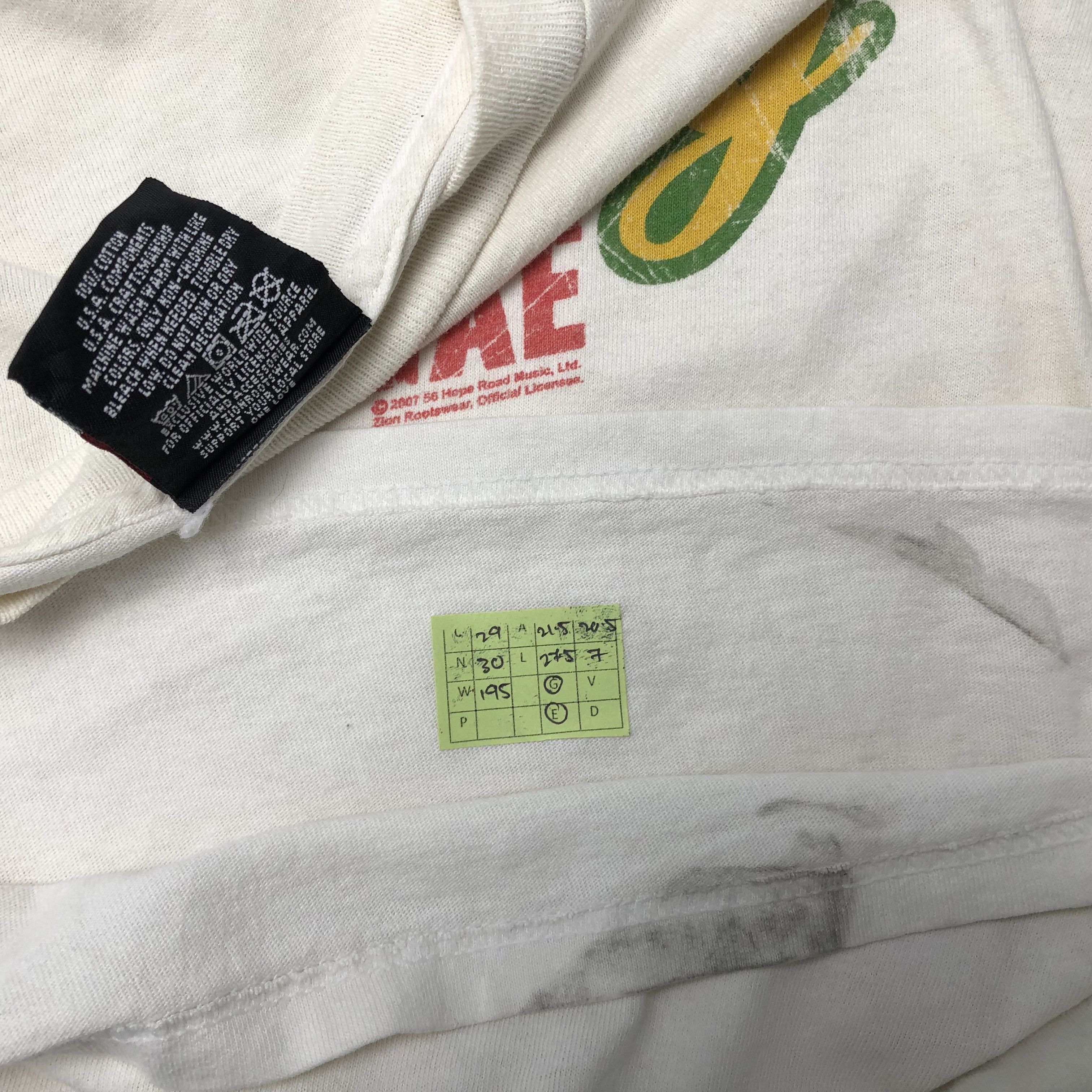 Bob Marley × Vintage Vintage Bob Marley American Singer Tshirt Size US L / EU 52-54 / 3 - 6 Thumbnail