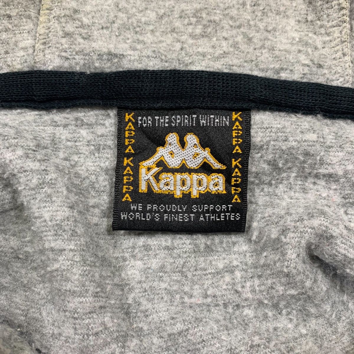 Kappa Vintage KAPPA Sports Duck Fleece Hoodie Pullover Jumper Size US L / EU 52-54 / 3 - 6 Thumbnail