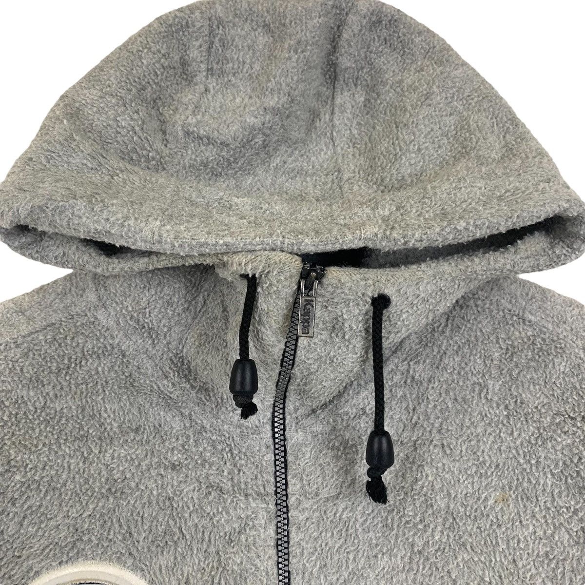 Kappa Vintage KAPPA Sports Duck Fleece Hoodie Pullover Jumper Size US L / EU 52-54 / 3 - 11 Thumbnail