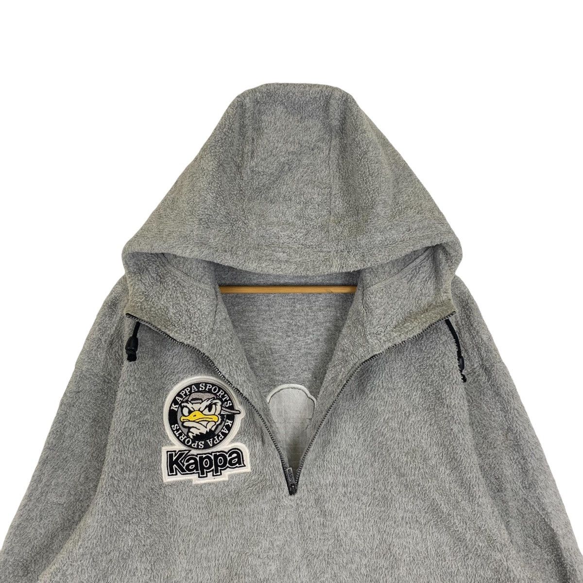 Kappa Vintage KAPPA Sports Duck Fleece Hoodie Pullover Jumper Size US L / EU 52-54 / 3 - 5 Thumbnail