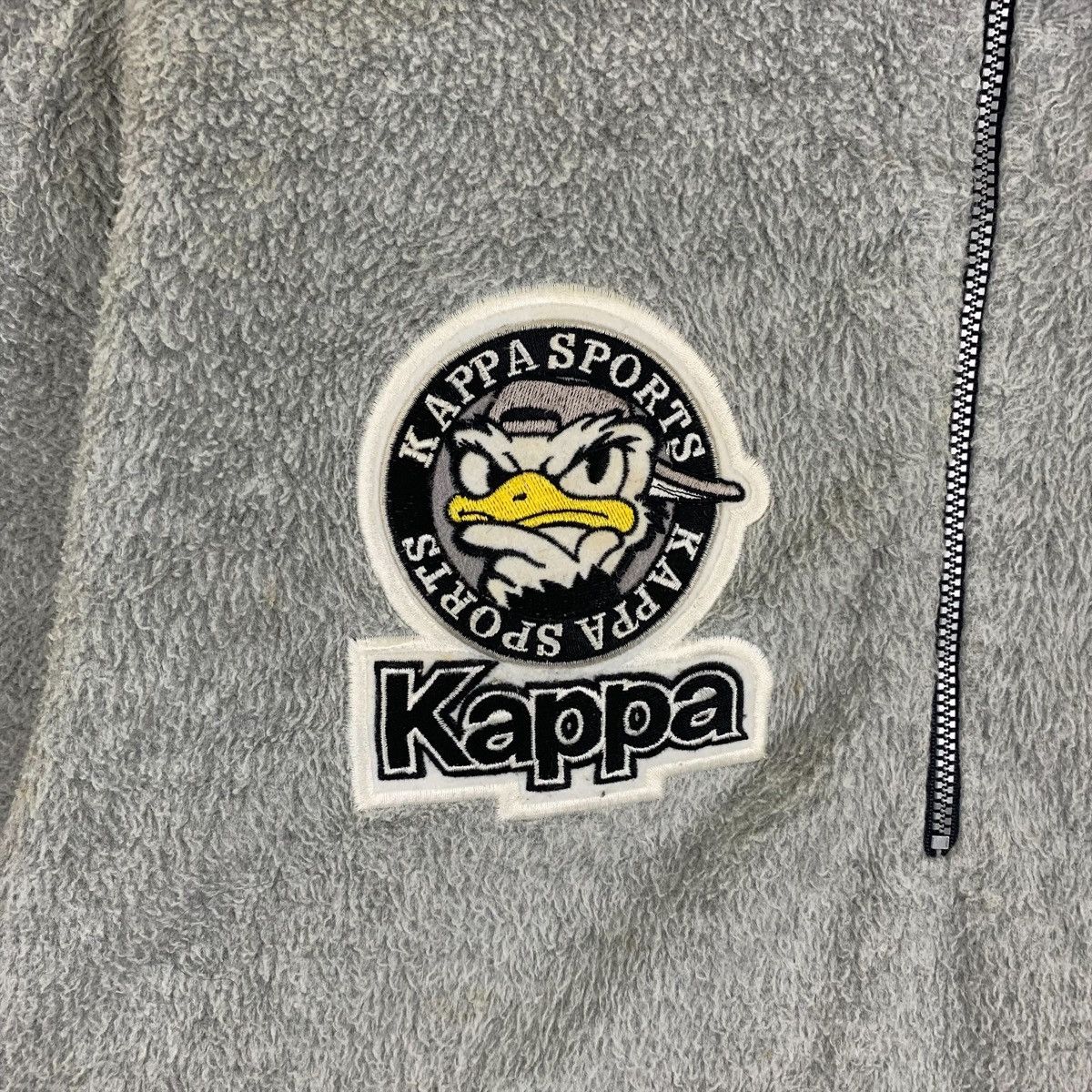 Kappa Vintage KAPPA Sports Duck Fleece Hoodie Pullover Jumper Size US L / EU 52-54 / 3 - 9 Thumbnail