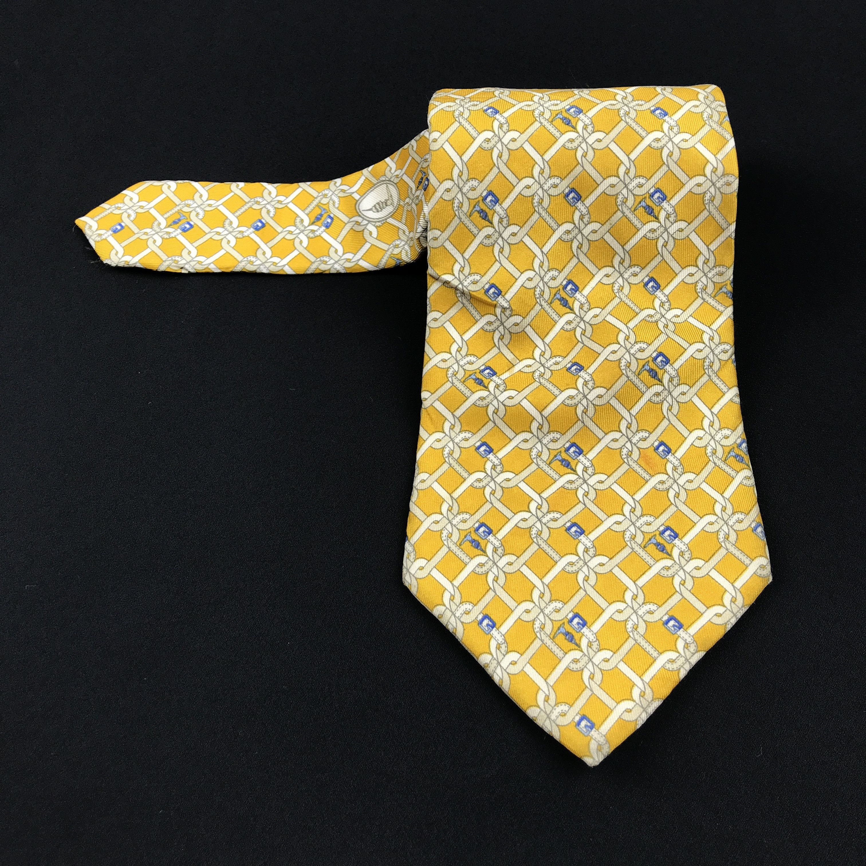 Vintage Trussardi Necktie Pure Silk