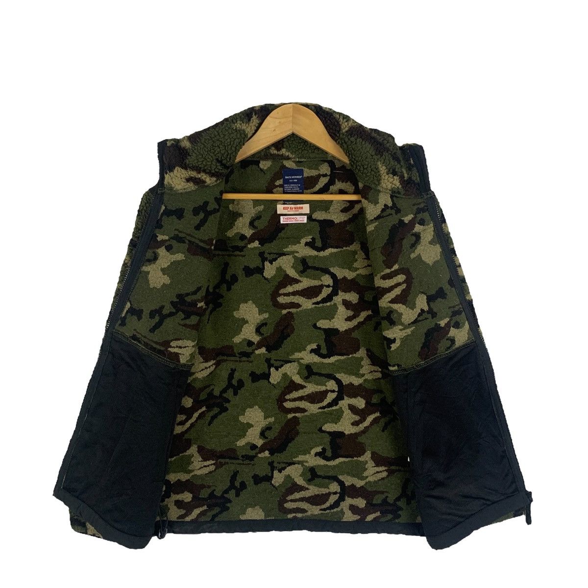 Japanese Brand BACK NUMBER Thermolite Japanese Fleece Deep Pile Sweaters Size US M / EU 48-50 / 2 - 3 Thumbnail