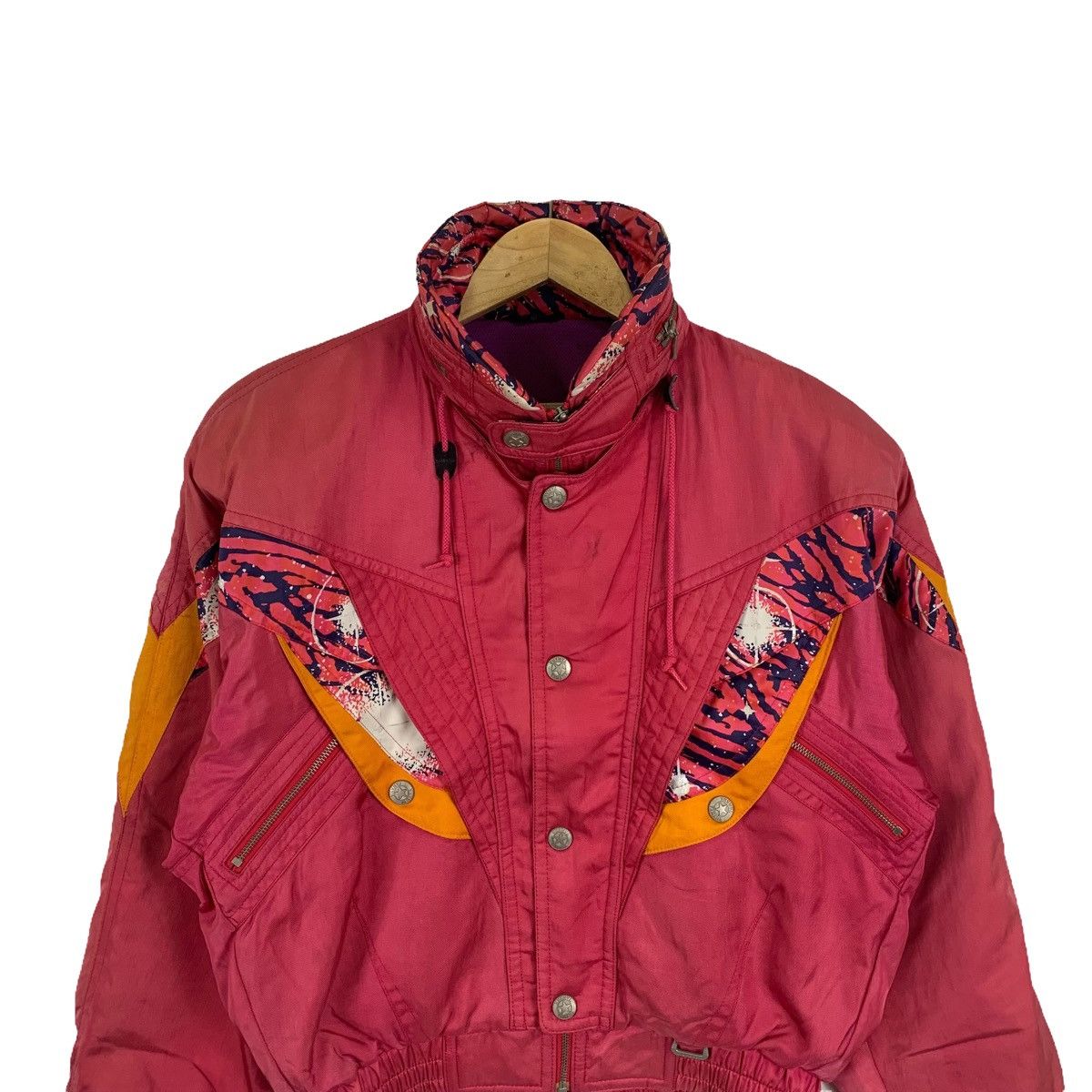 Vintage × Yamaha Vintage YAMAHA Sport Ski Outdoor Zipper Bomber Ski Jacket Size US L / EU 52-54 / 3 - 5 Thumbnail
