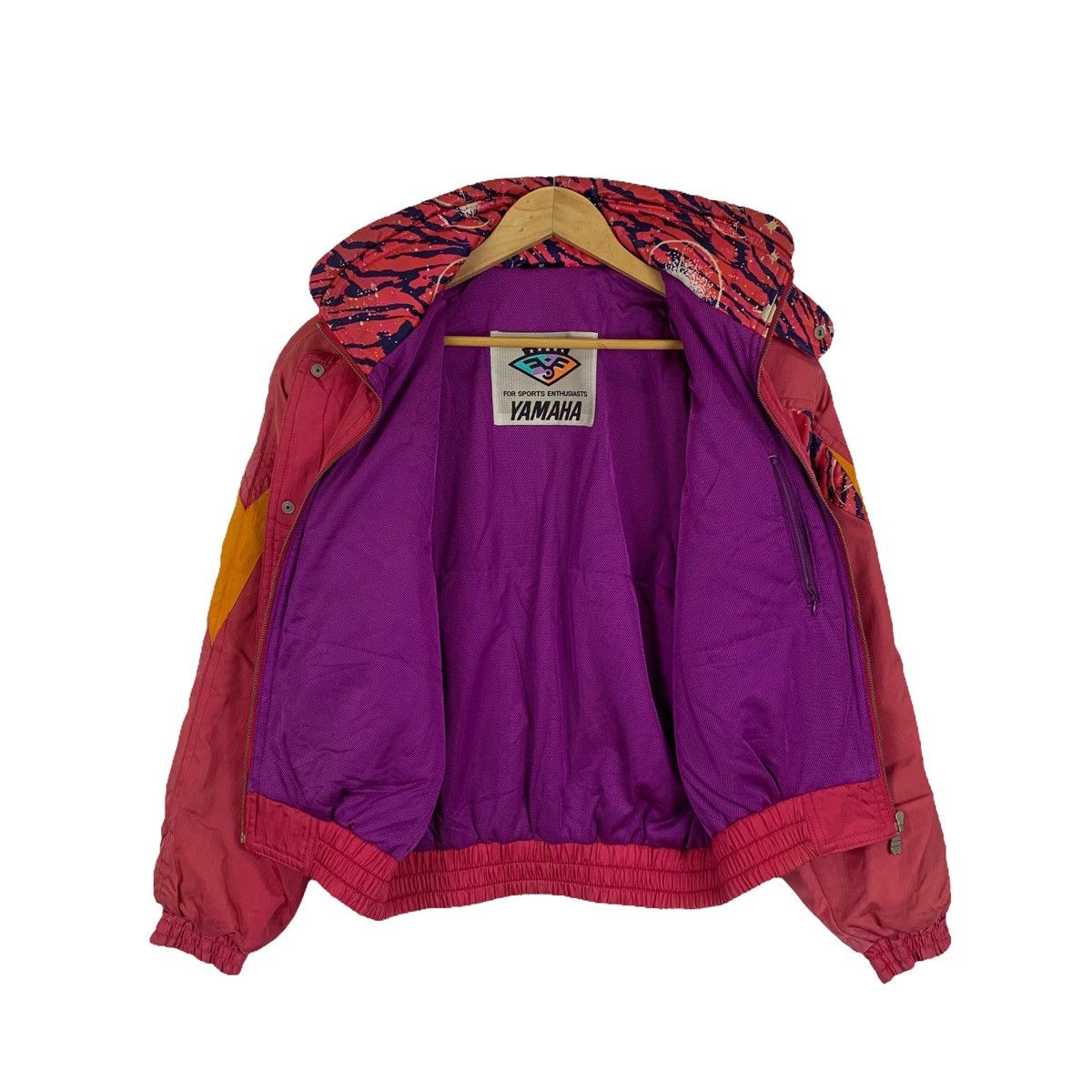 Vintage × Yamaha Vintage YAMAHA Sport Ski Outdoor Zipper Bomber Ski Jacket Size US L / EU 52-54 / 3 - 3 Thumbnail
