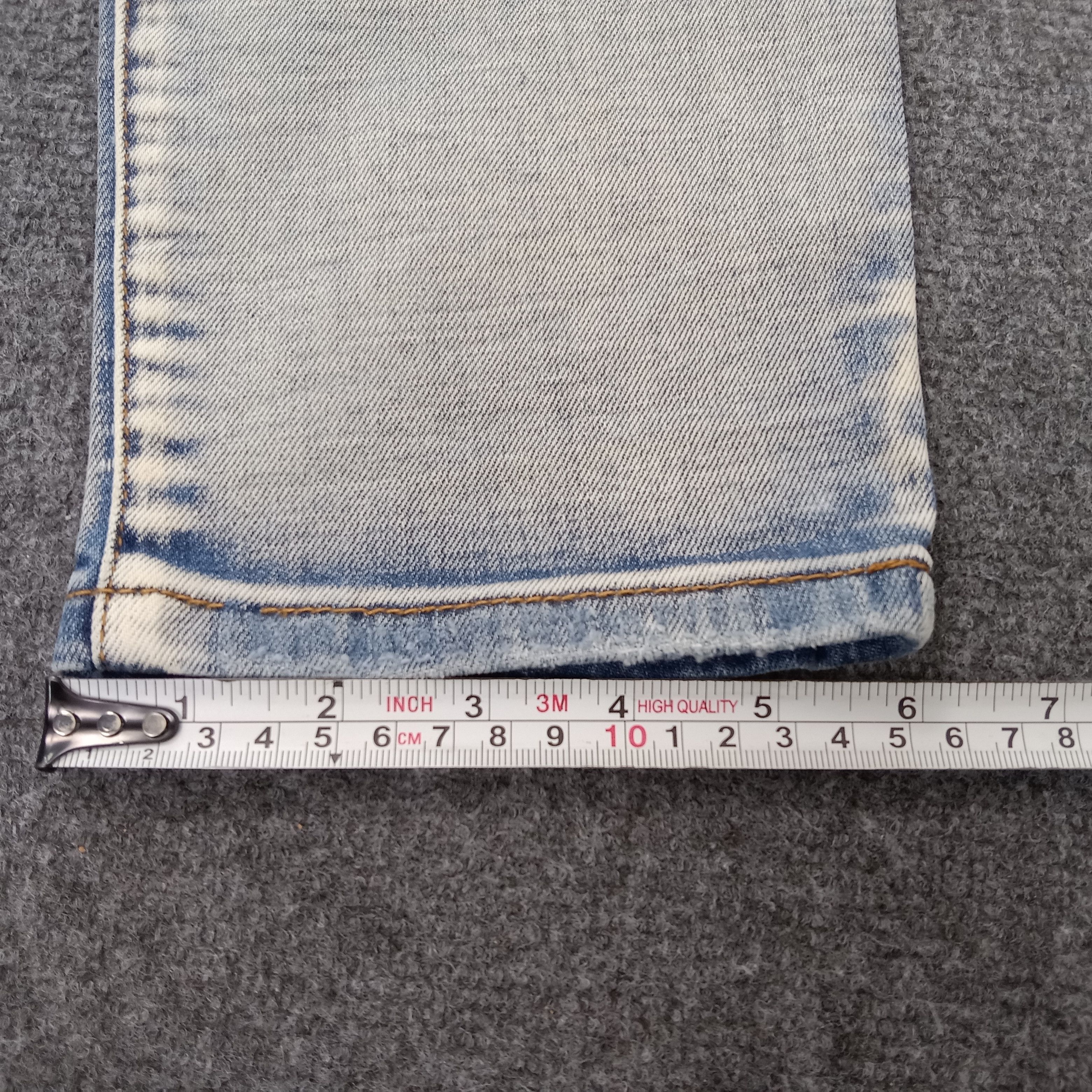 Vintage Balmain Pants Bikers Racing Design Jeans Size US 37 - 19 Thumbnail