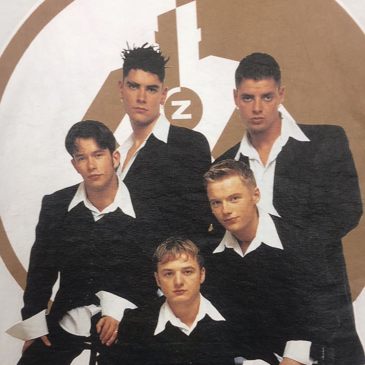 Band Tees × Vintage Vintage 90s Boyzone Irish Boy Band Promo Tour Tee Size US M / EU 48-50 / 2 - 5 Thumbnail