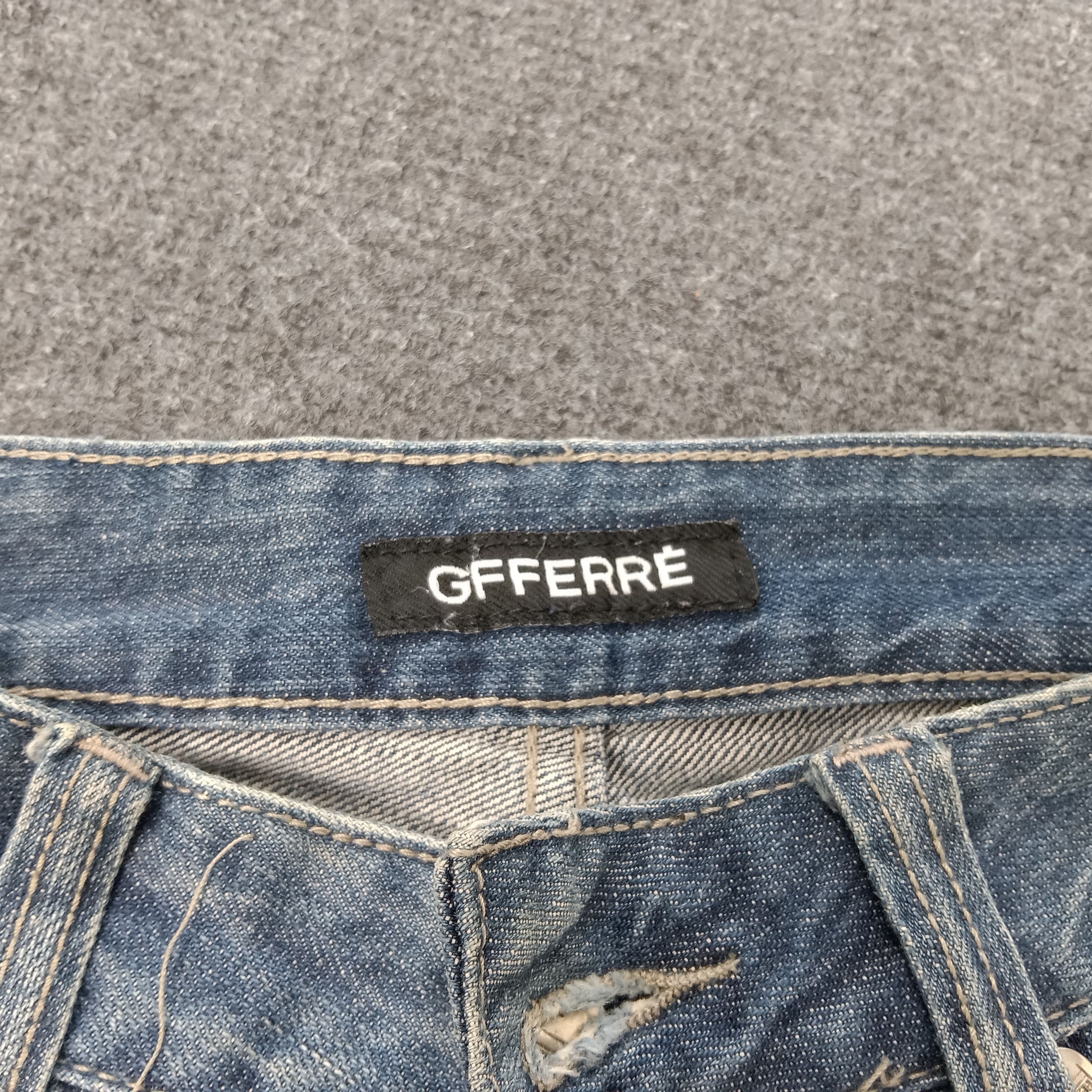 GF Ferre × Vintage GF Ferre Nice Design Denim Jeans Size US 32 / EU 48 - 8 Thumbnail