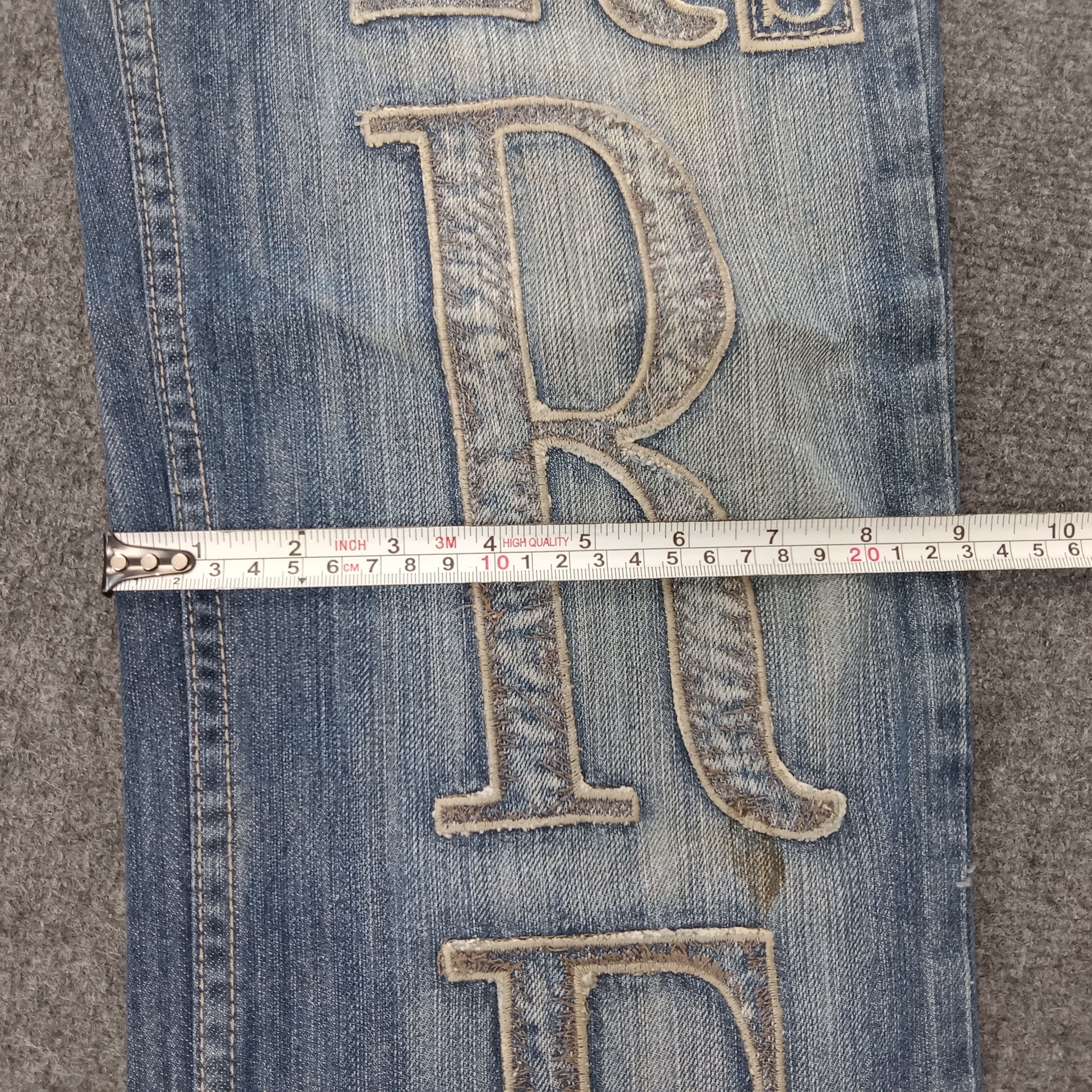 GF Ferre × Vintage GF Ferre Nice Design Denim Jeans Size US 32 / EU 48 - 20 Thumbnail