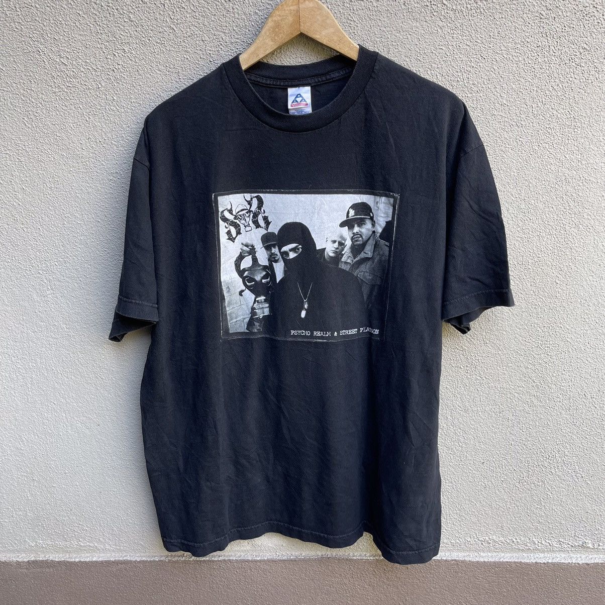 Rap Tees Vintage PSYCHO REALM N STREET PLATOON rap tee gangsta Size US XL / EU 56 / 4 - 1 Thumbnail