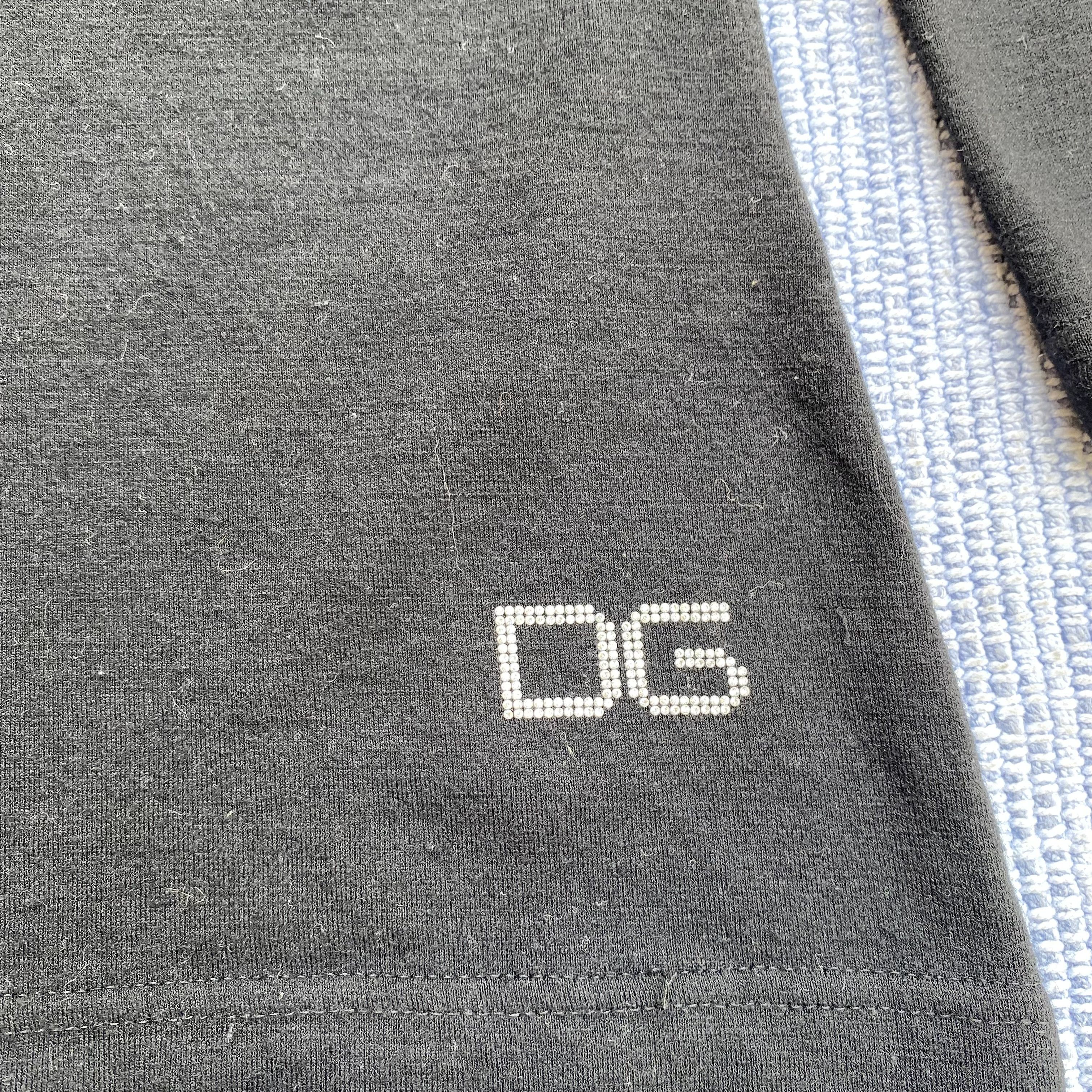 Dolce & Gabbana × Vintage black blouse Size L / US 10 / IT 46 - 8 Thumbnail
