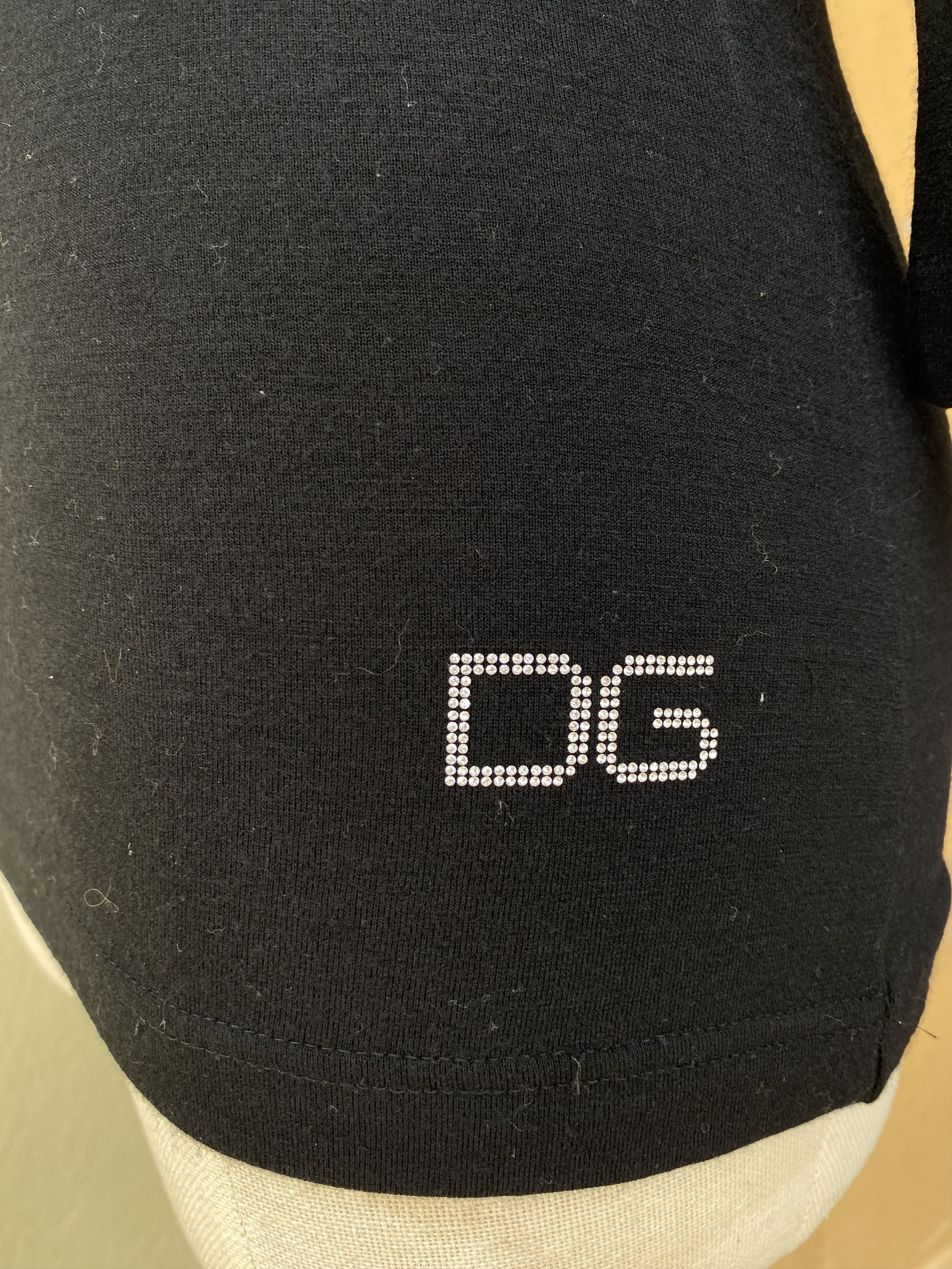 Dolce & Gabbana × Vintage black blouse Size L / US 10 / IT 46 - 4 Thumbnail