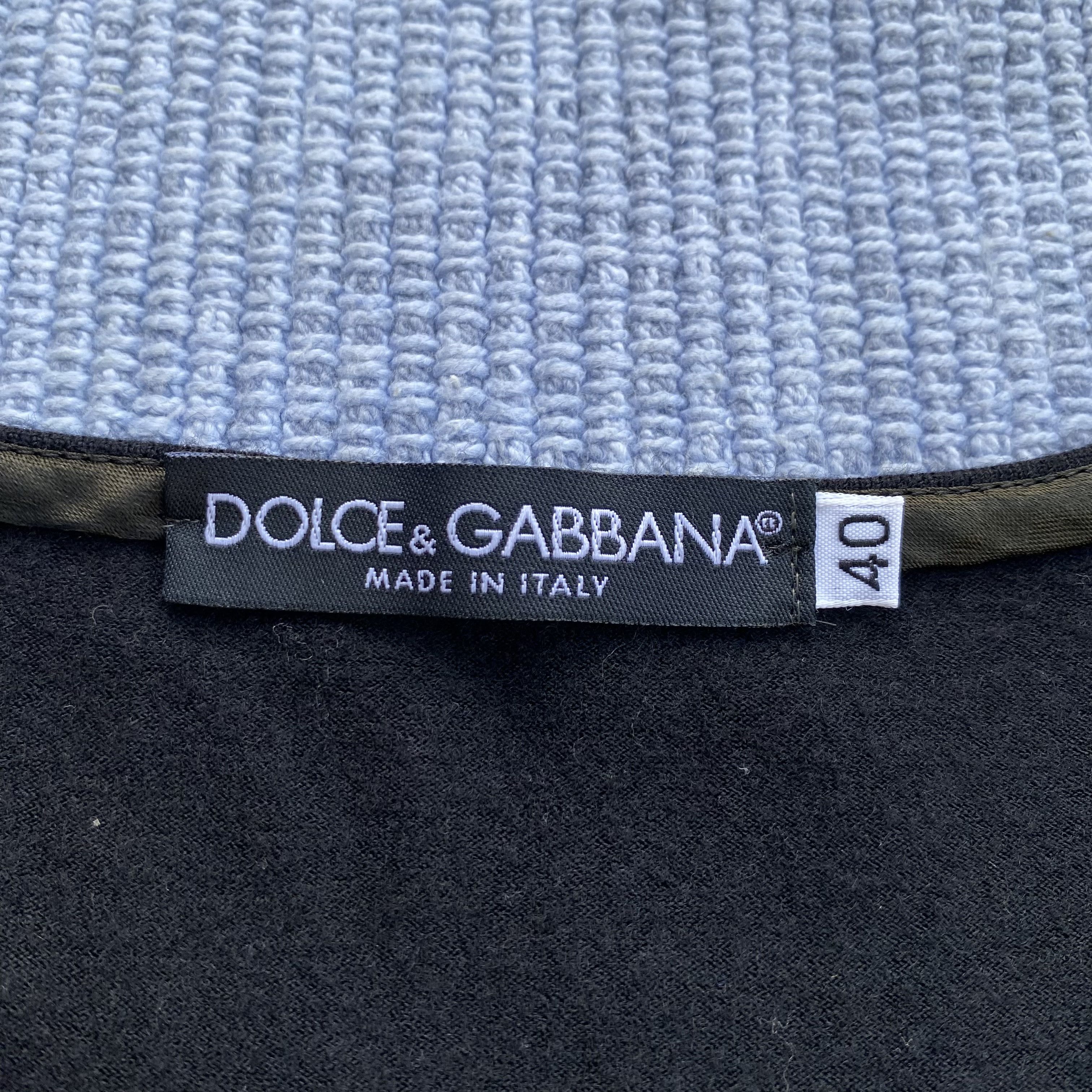 Dolce & Gabbana × Vintage black blouse Size L / US 10 / IT 46 - 9 Thumbnail