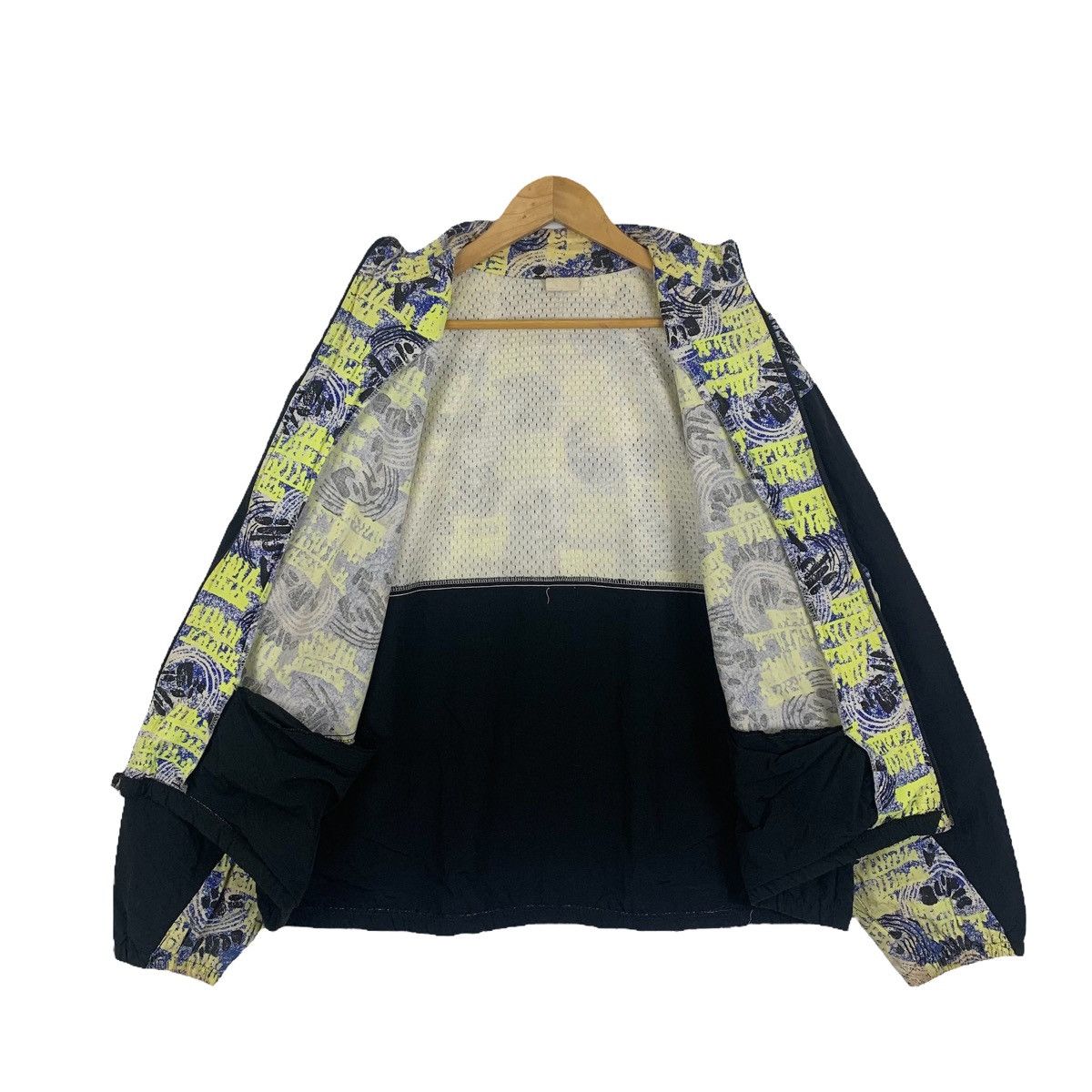 Vintage IRONMAN Tri Fit Outdoor Abstract Design Zipper Light Jacket Size US L / EU 52-54 / 3 - 3 Thumbnail