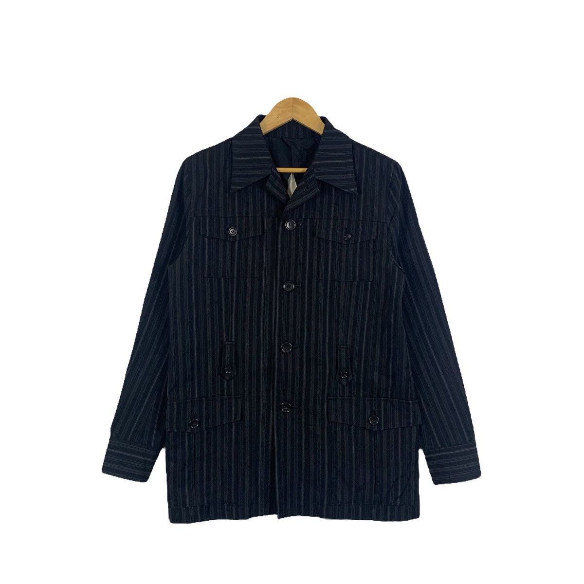 Japanese Brand × Masaki Matsushima × Vintage MASAKI MATSUSHIMA Homme Japanese Brand Designer Coats Jacket Size M / US 6-8 / IT 42-44 - 1 Thumbnail
