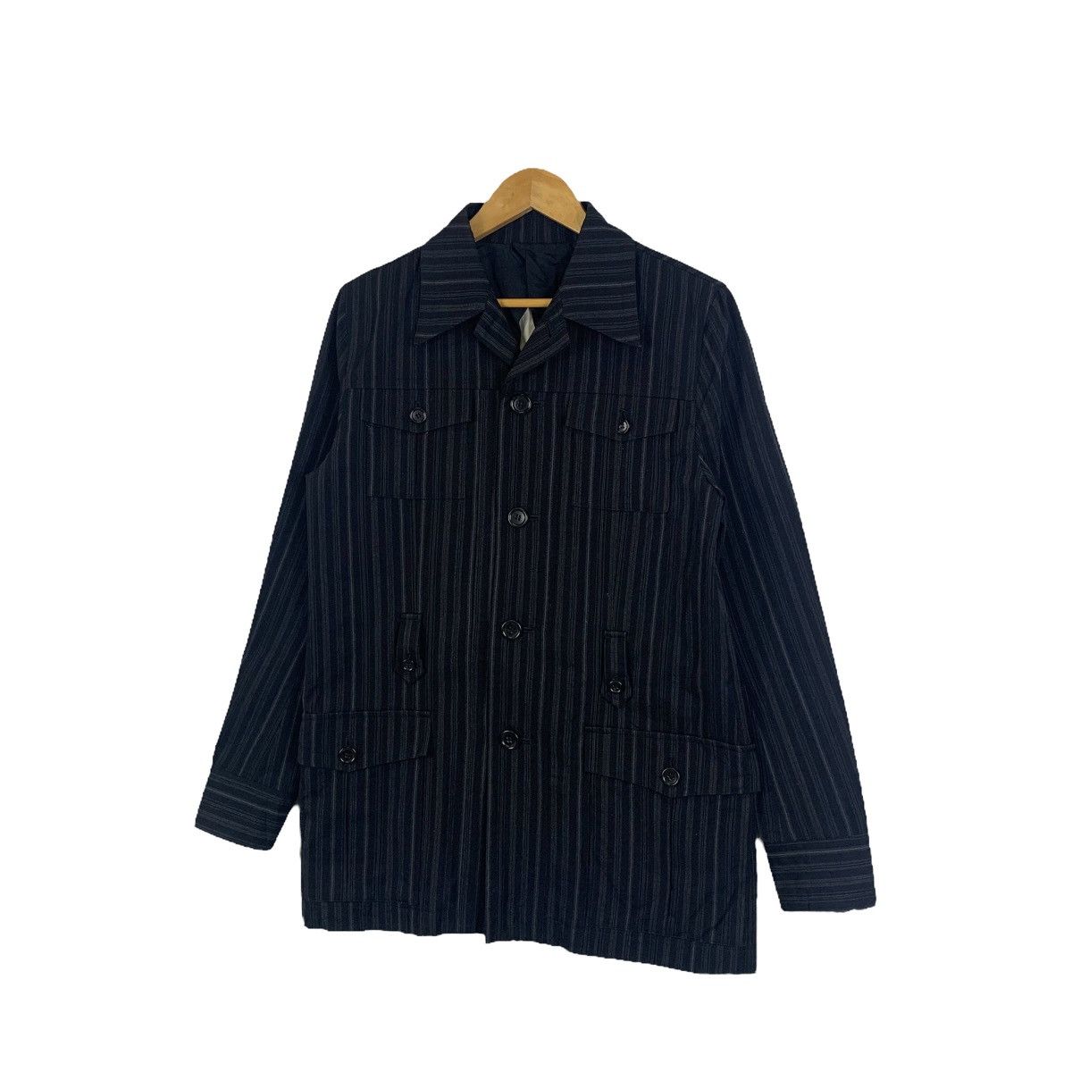 Japanese Brand × Masaki Matsushima × Vintage MASAKI MATSUSHIMA Homme Japanese Brand Designer Coats Jacket Size M / US 6-8 / IT 42-44 - 4 Thumbnail