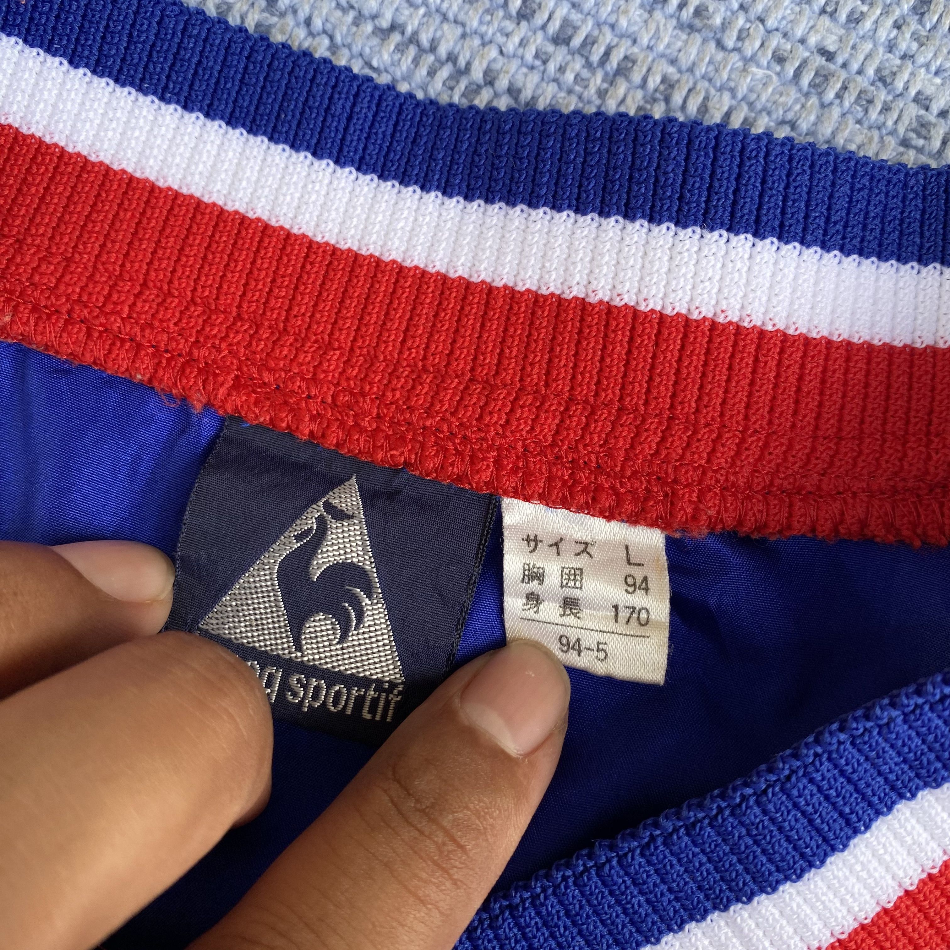 Le Coq Sportif vintage crop top jersey Size L / US 10 / IT 46 - 7 Thumbnail