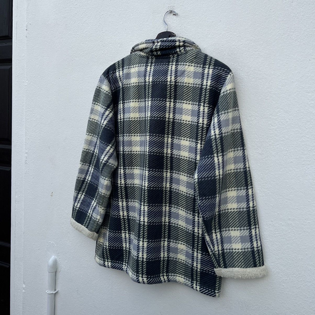 Yohji Yamamoto RARE SACSNY SWEATSHIRT TARTAD DESIGN Size US M / EU 48-50 / 2 - 9 Thumbnail