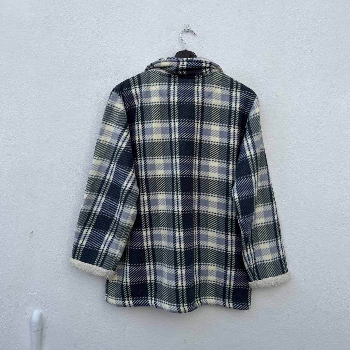 Yohji Yamamoto RARE SACSNY SWEATSHIRT TARTAD DESIGN Size US M / EU 48-50 / 2 - 8 Thumbnail