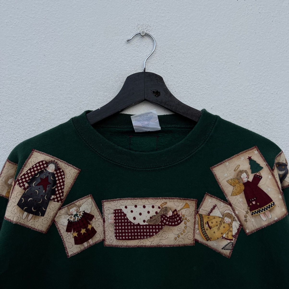 Japanese Brand VINTAGE CREWNECK SWEATSHIRT SANTEE BIG LOGO MADE IN USA Size US L / EU 52-54 / 3 - 6 Thumbnail