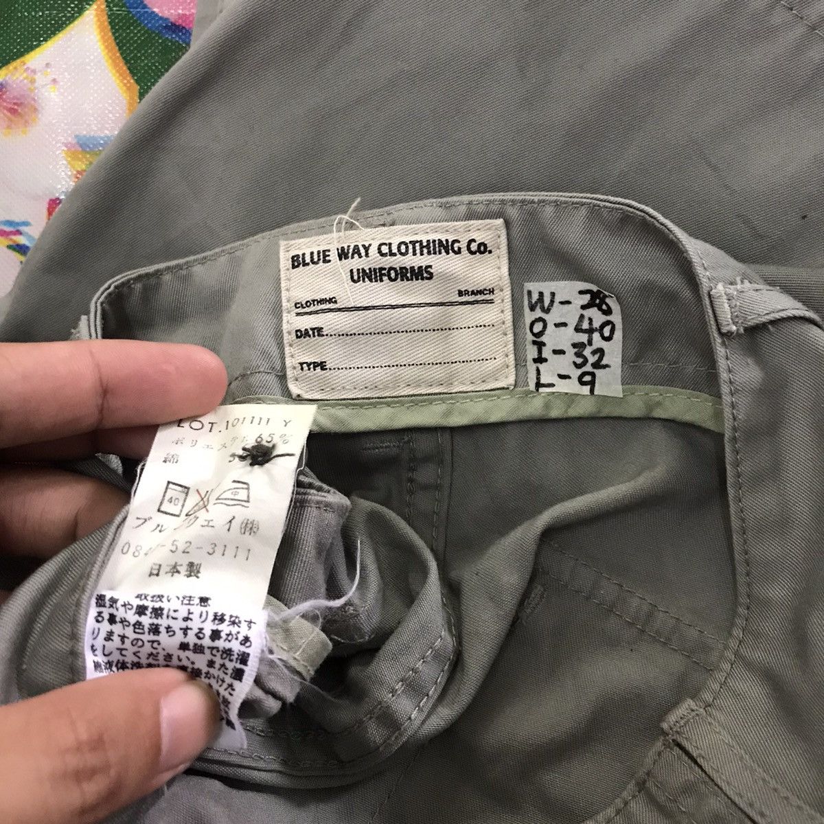 Japanese Brand Blue Way Multipocket Japanese Brand Tactical Pants Size US 28 / EU 44 - 10 Thumbnail