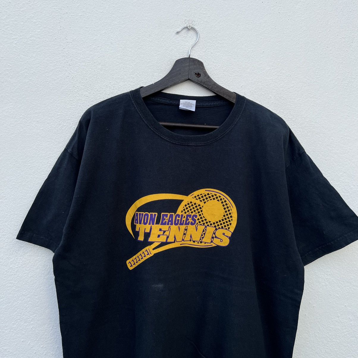 Japanese Brand VINTAGE AVON EAGLES TENNIS BIG LOGO TEE Size US XL / EU 56 / 4 - 3 Thumbnail