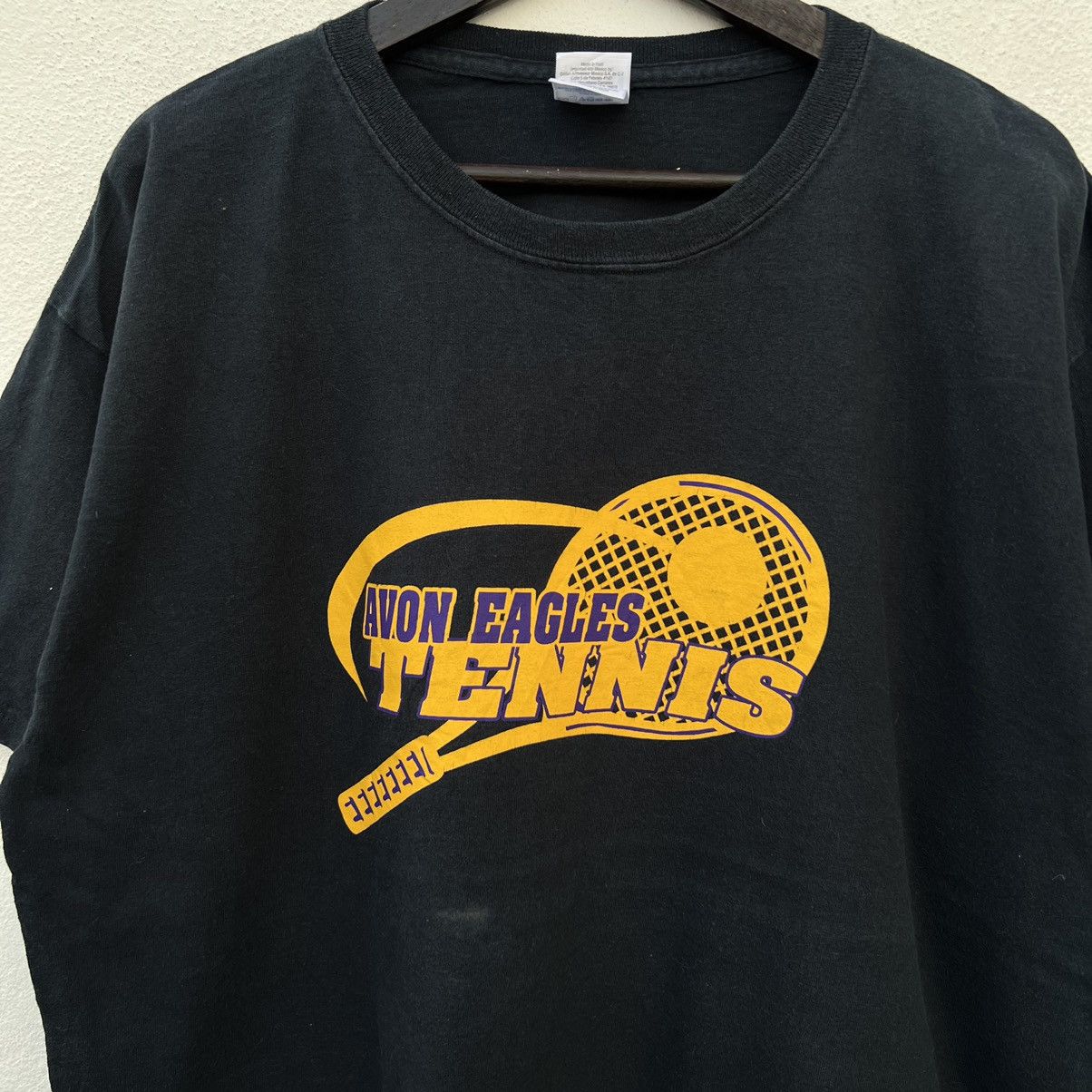 Japanese Brand VINTAGE AVON EAGLES TENNIS BIG LOGO TEE Size US XL / EU 56 / 4 - 5 Thumbnail
