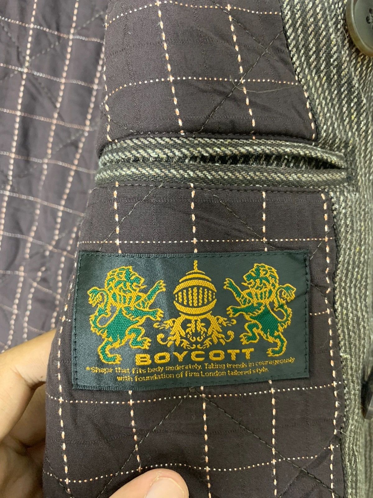 Boycott × Vintage Boycott Double bresst Jacket Size US M / EU 48-50 / 2 - 9 Thumbnail