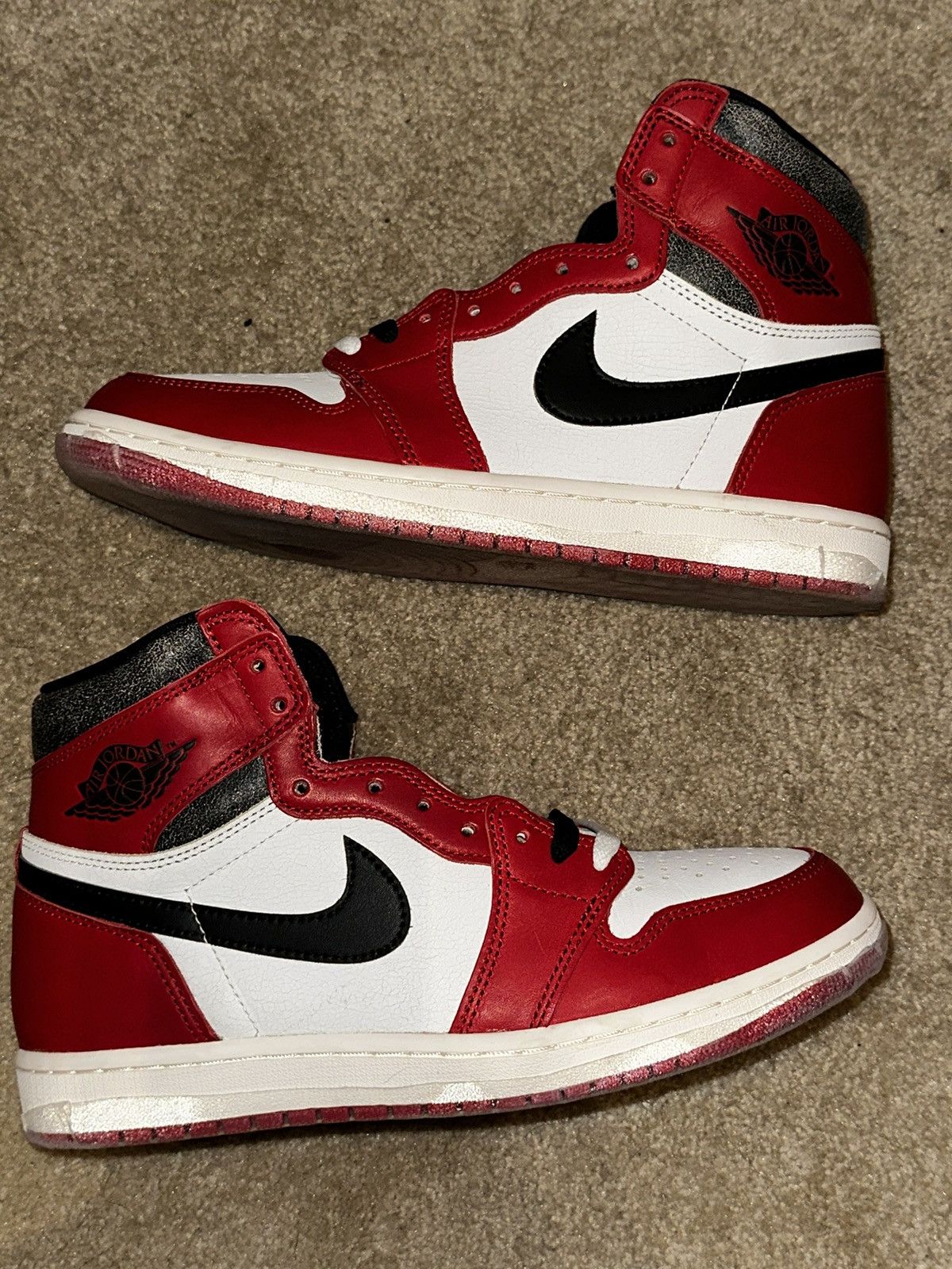 Jordan Brand × Nike Nike Air Jordan 1 Chicago Lost and Found | Grailed
