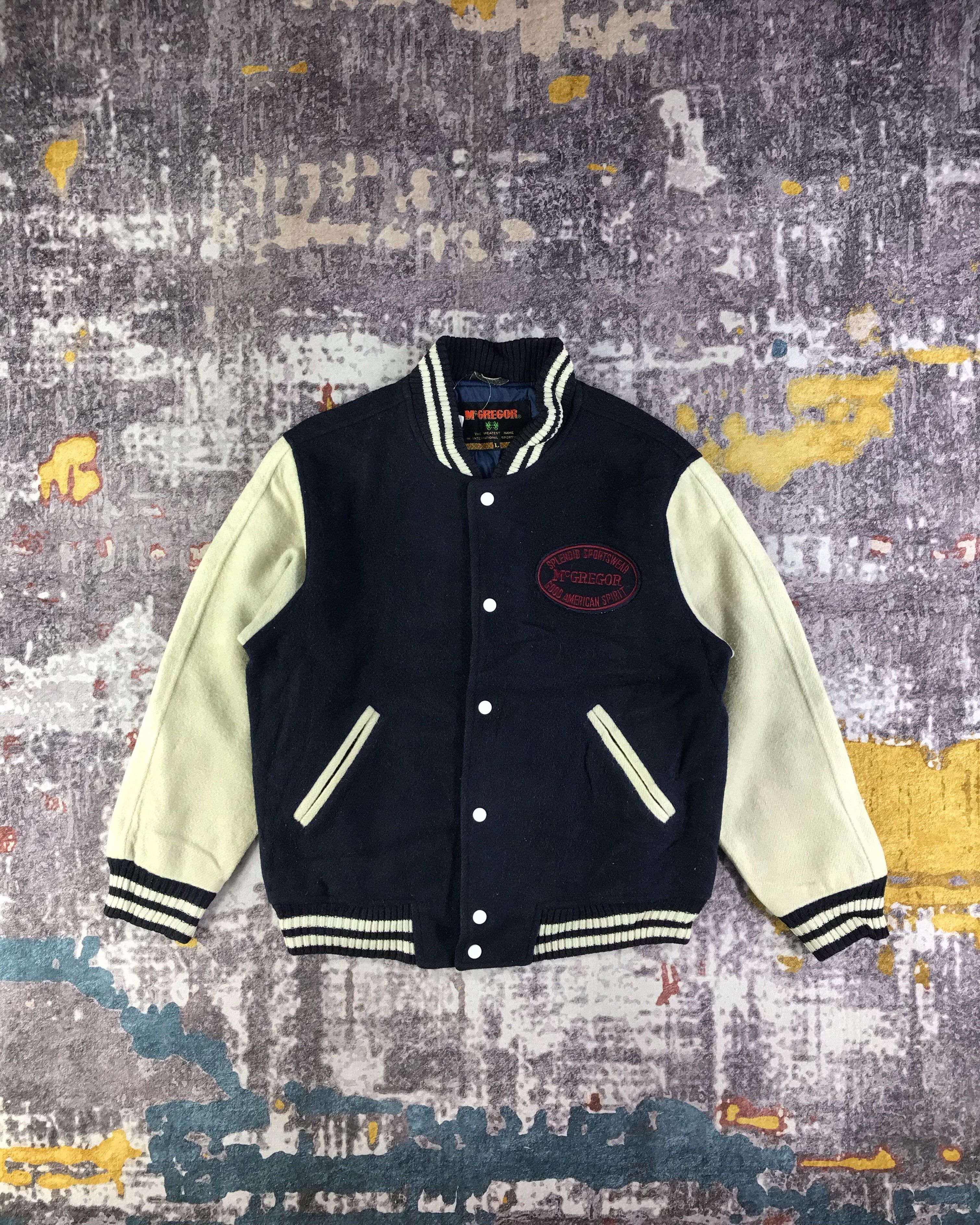 Vintage Mc Gregor Varsity Jacket-M367