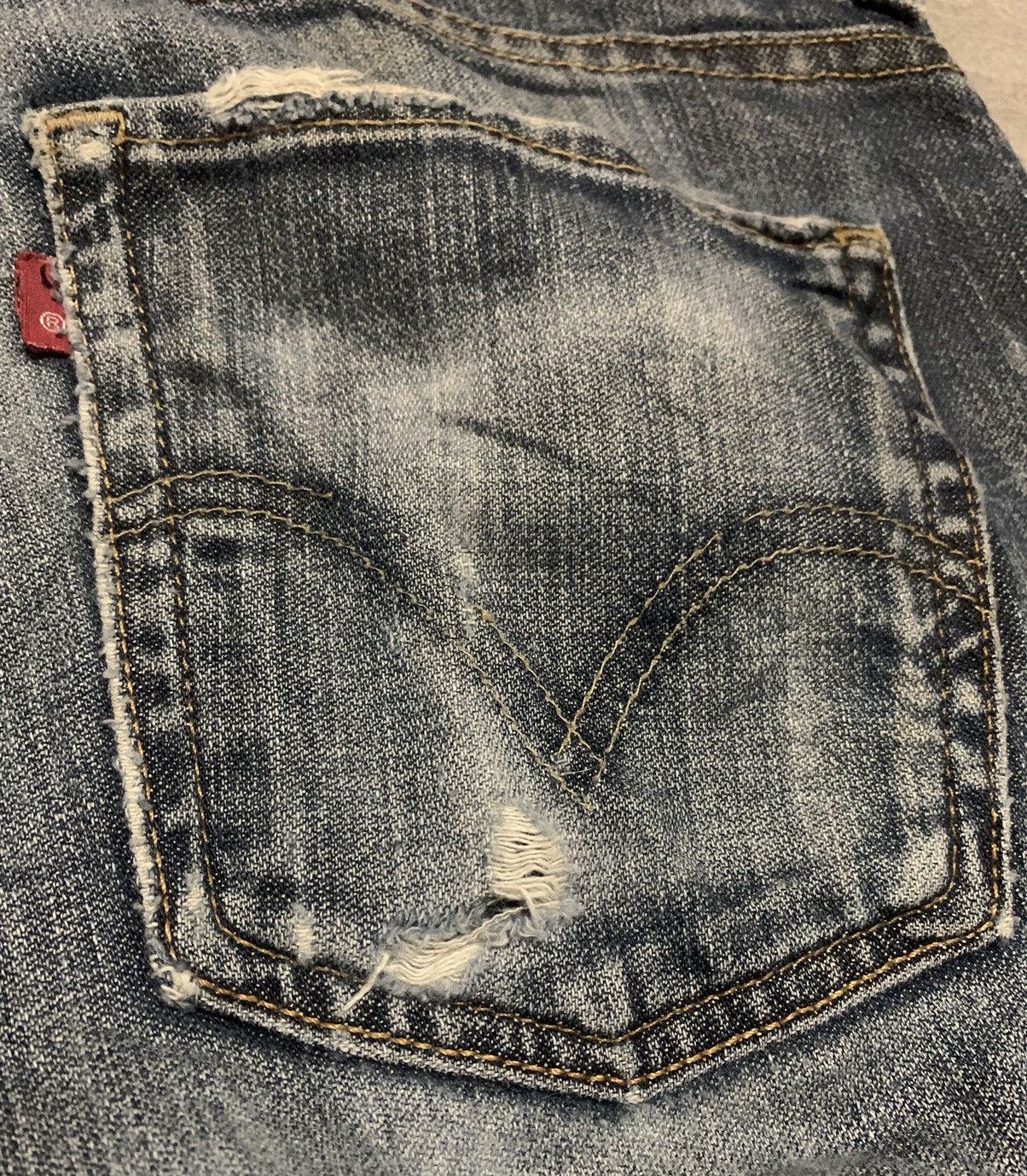 Levi's Vintage Levis 511 Jeans Distressed Size US 33 - 4 Thumbnail