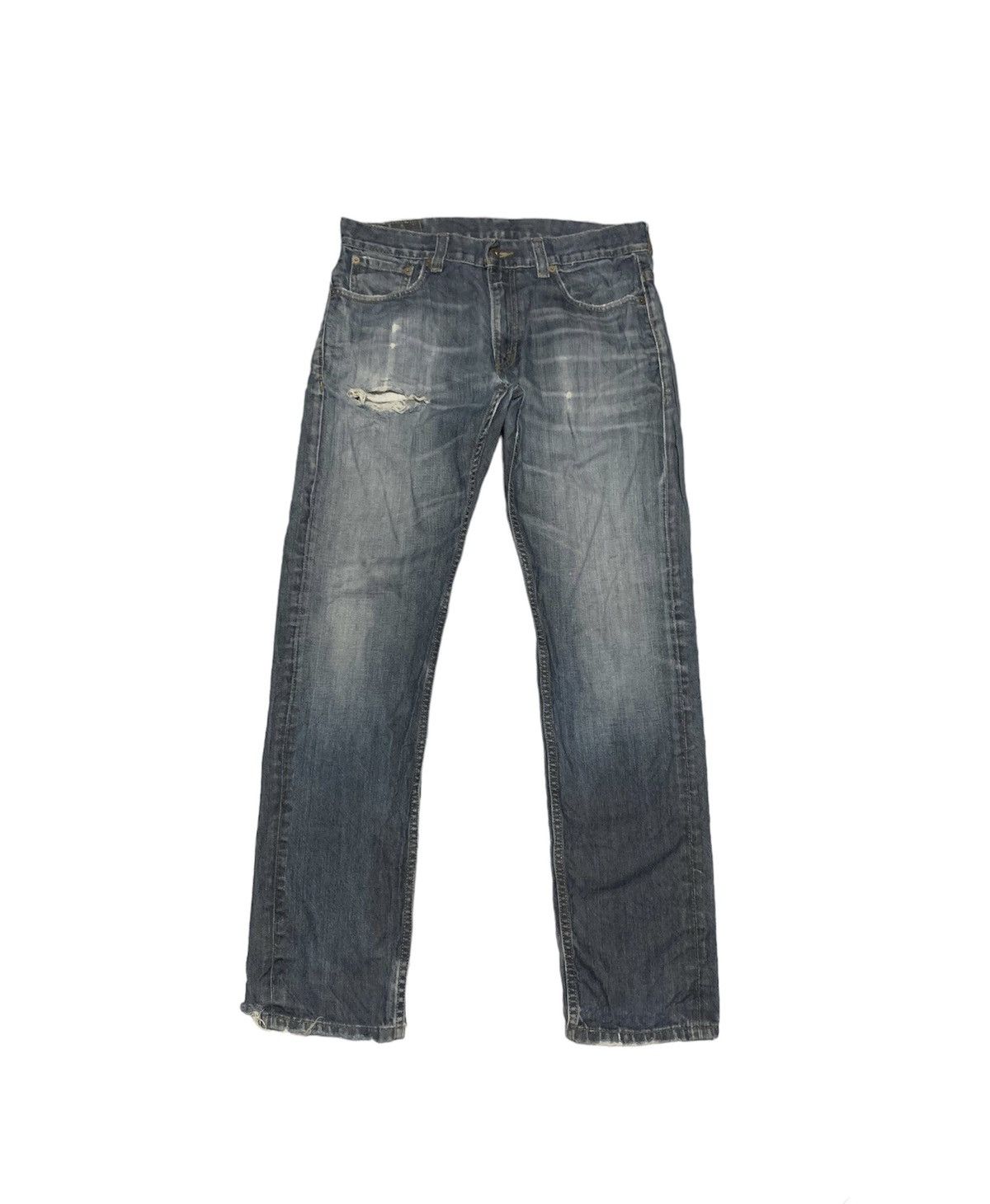 image of Distressed Denim x Levis Vintage Levis 511 Jeans Distressed, Men's (Size 33)