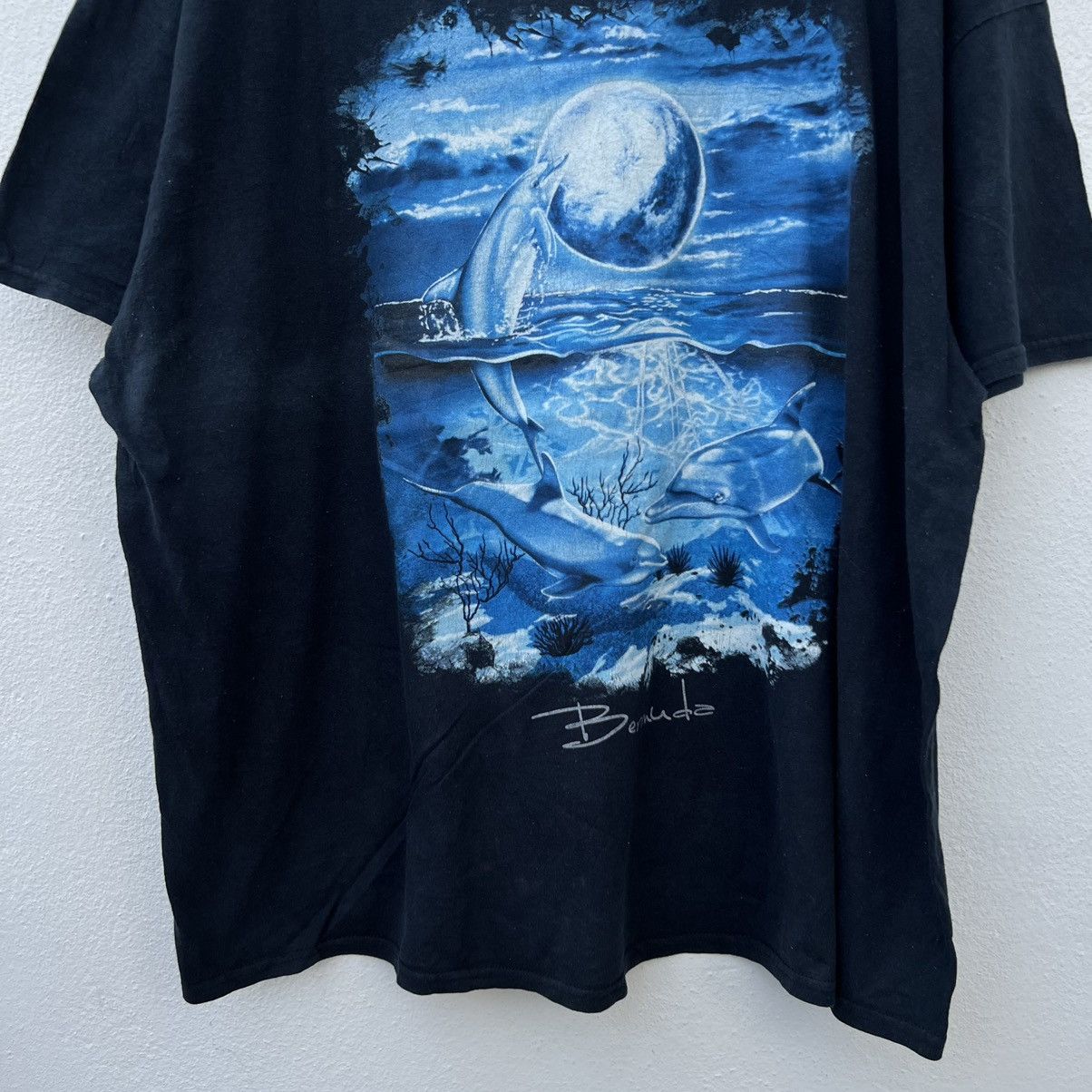 Habitat VINTAGE BERMUDA DOLPHIN HABITAT BIG LOGO TEE BIG SIZE Size US XXL / EU 58 / 5 - 4 Thumbnail