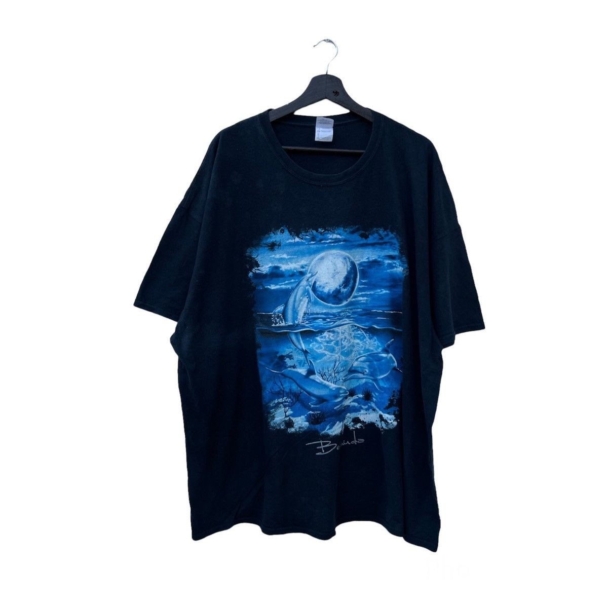 Habitat VINTAGE BERMUDA DOLPHIN HABITAT BIG LOGO TEE BIG SIZE Size US XXL / EU 58 / 5 - 1 Thumbnail