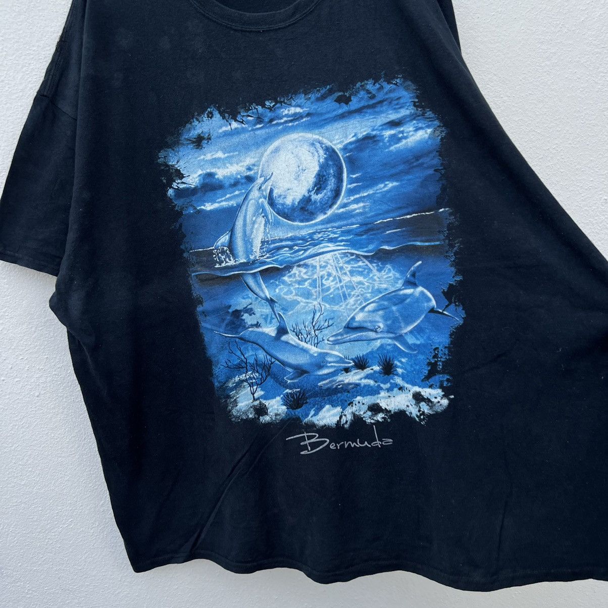 Habitat VINTAGE BERMUDA DOLPHIN HABITAT BIG LOGO TEE BIG SIZE Size US XXL / EU 58 / 5 - 5 Thumbnail