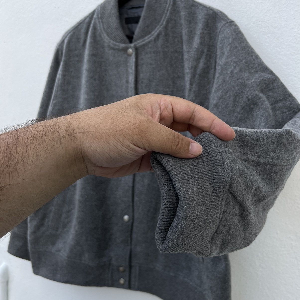 Japanese Brand VINTAGE UNIQLO JAPAN BUTTON VARSITY JACKET Size US M / EU 48-50 / 2 - 7 Thumbnail