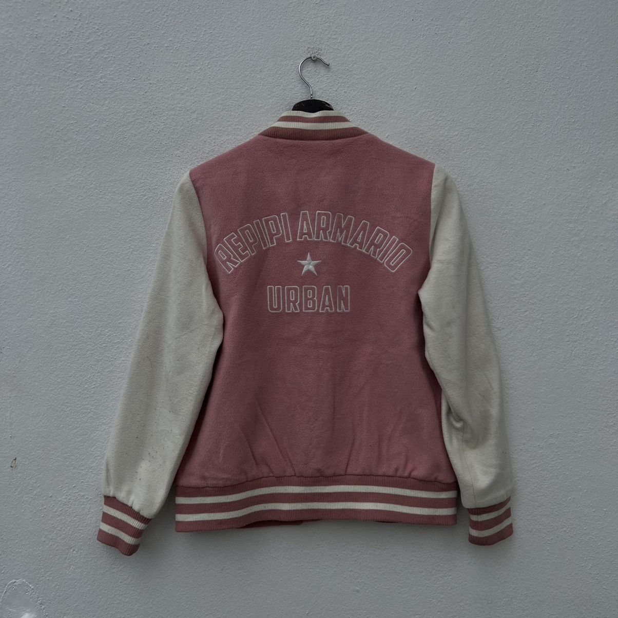 Japanese Brand RARE BIG LOGO VARSITY JACKET REPIPI ARMARIO Size US M / EU 48-50 / 2 - 8 Thumbnail